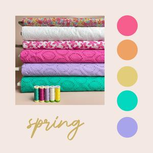 Sewing for a Spring Palette and Playful Personality