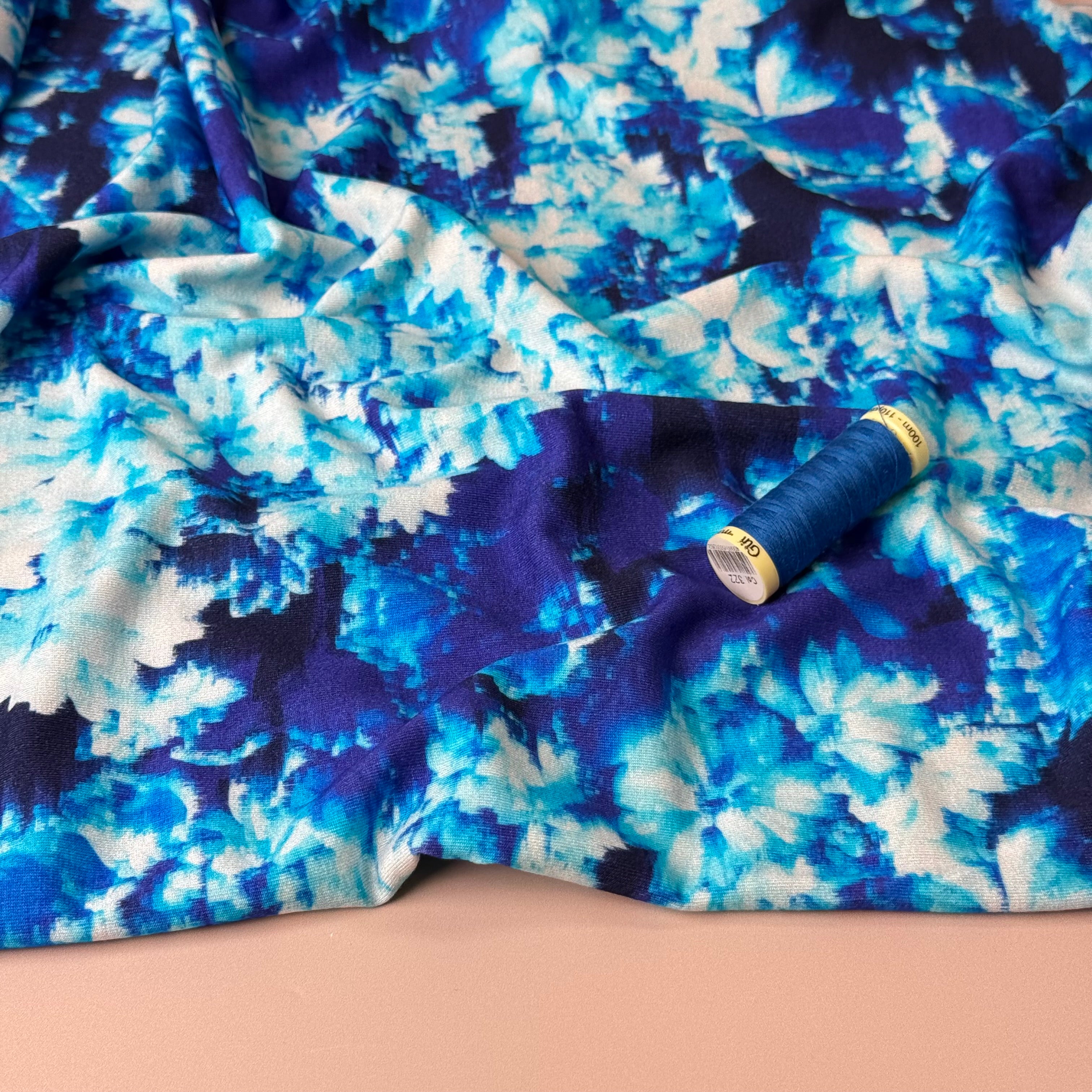 Danish Design - Royal Blue Haze ECOVERVO™ Viscose Jersey