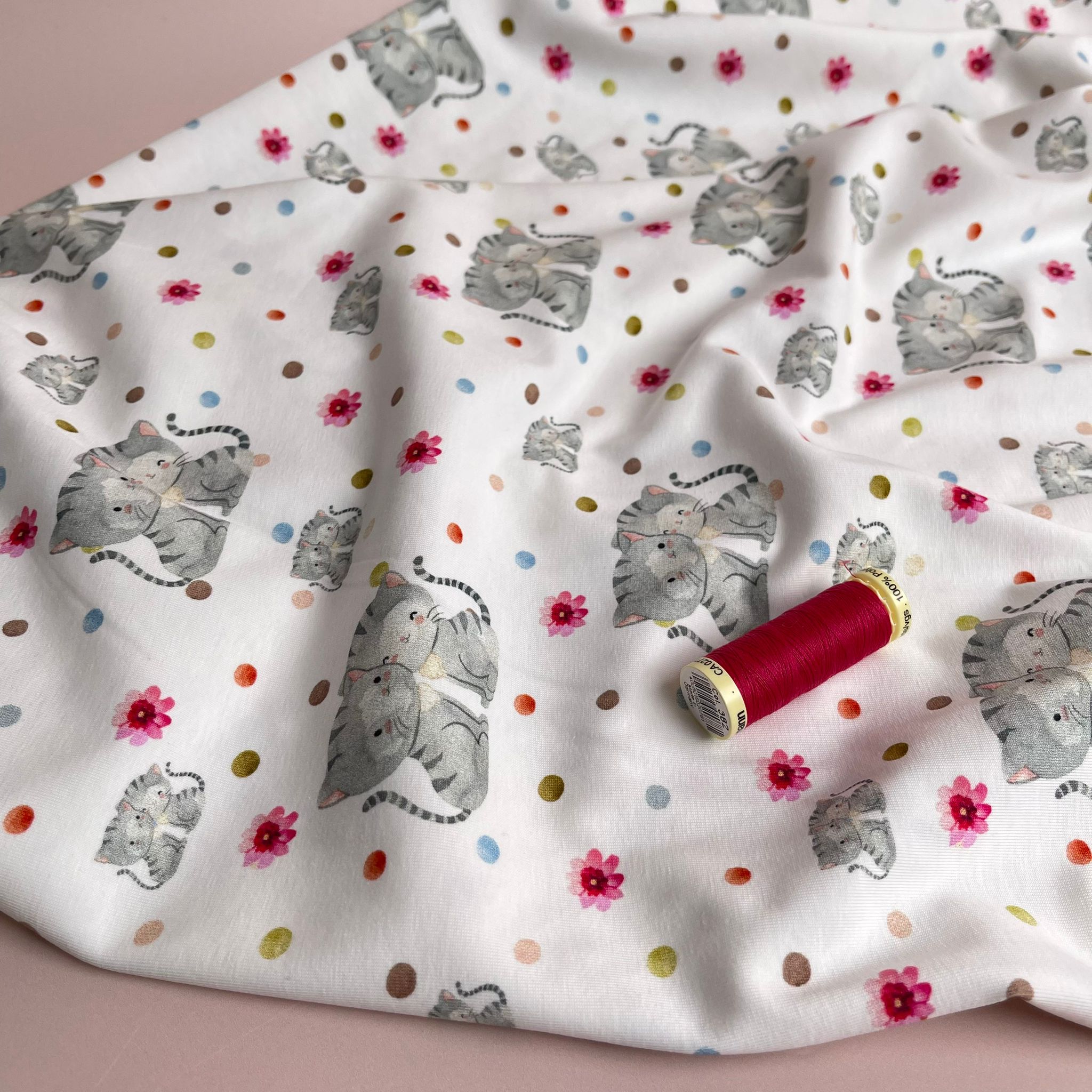 Danish Design - Kitty Love Cotton Jersey