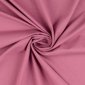 REMNANT 0.68 Metre - Essential Chic Pale Violet Cotton Jersey Fabric