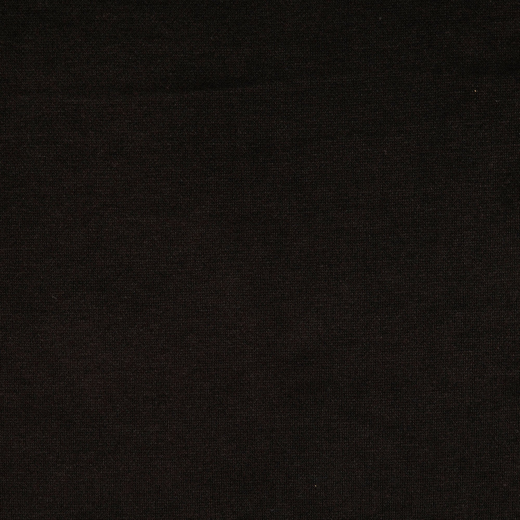 REMNANT 1.8 Metres - Snug Viscose Blend Sweater Knit in Black