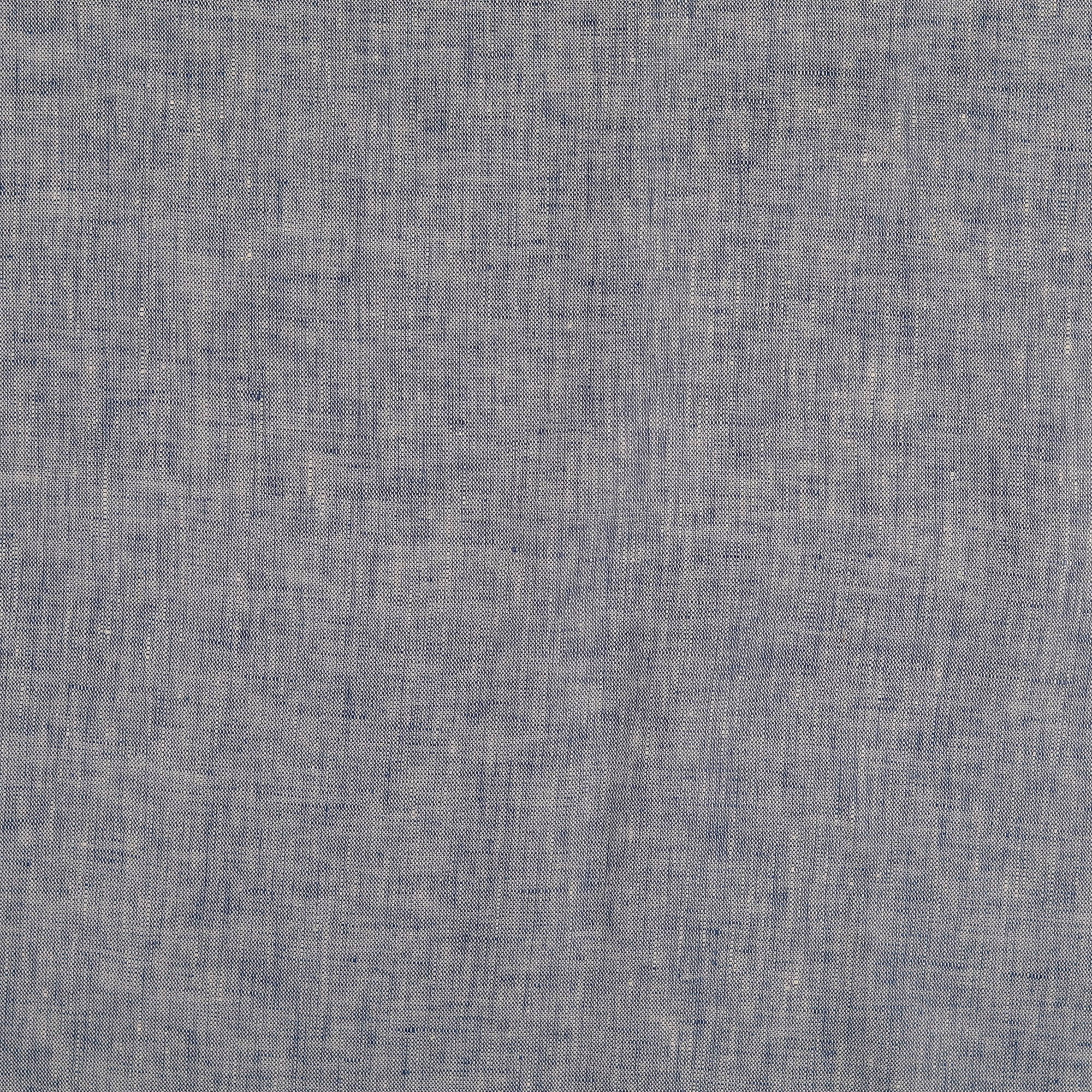 Light Blue Yarn Dyed Pure Linen Fabric