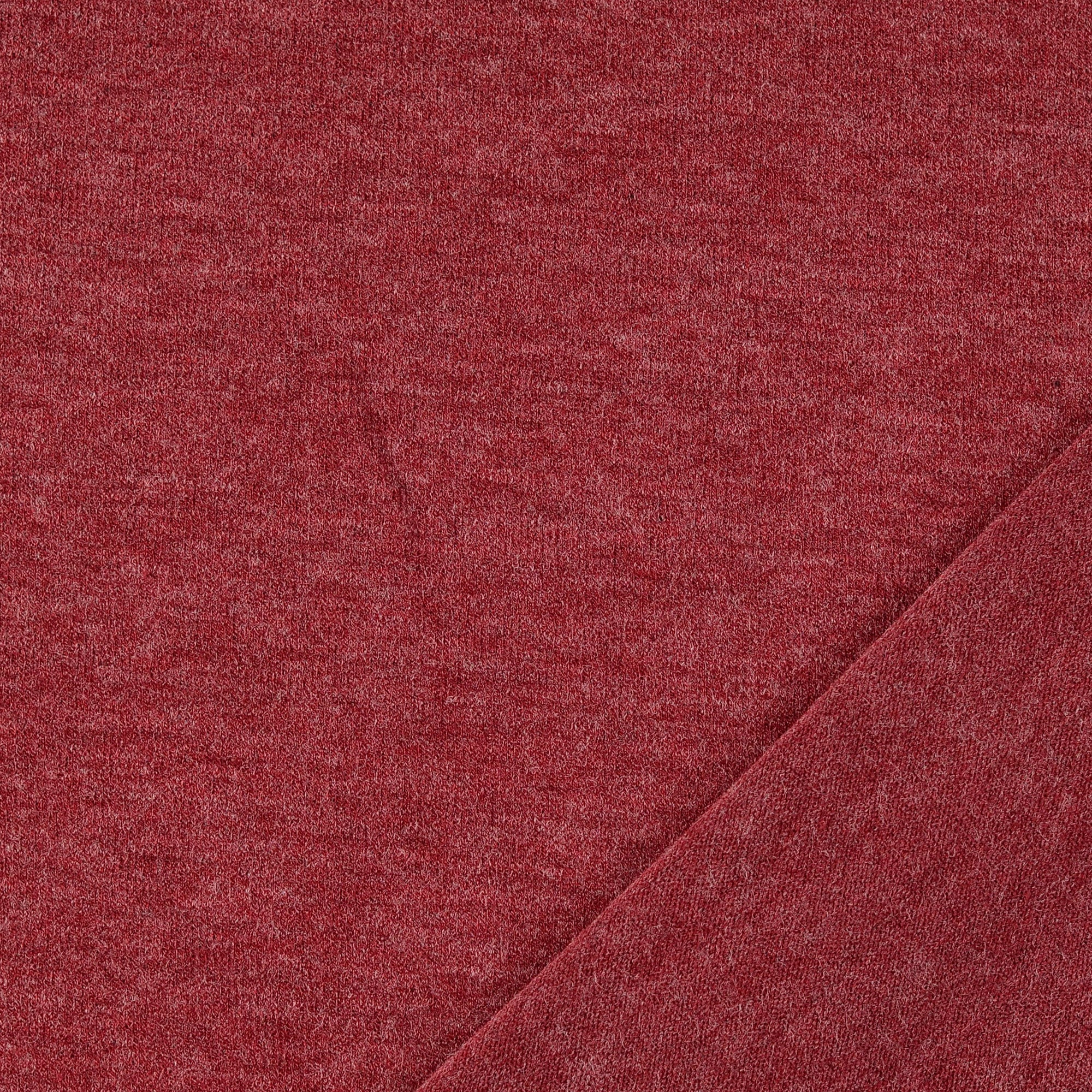 Comfy Viscose Blend Sweater Knit in Bordeaux