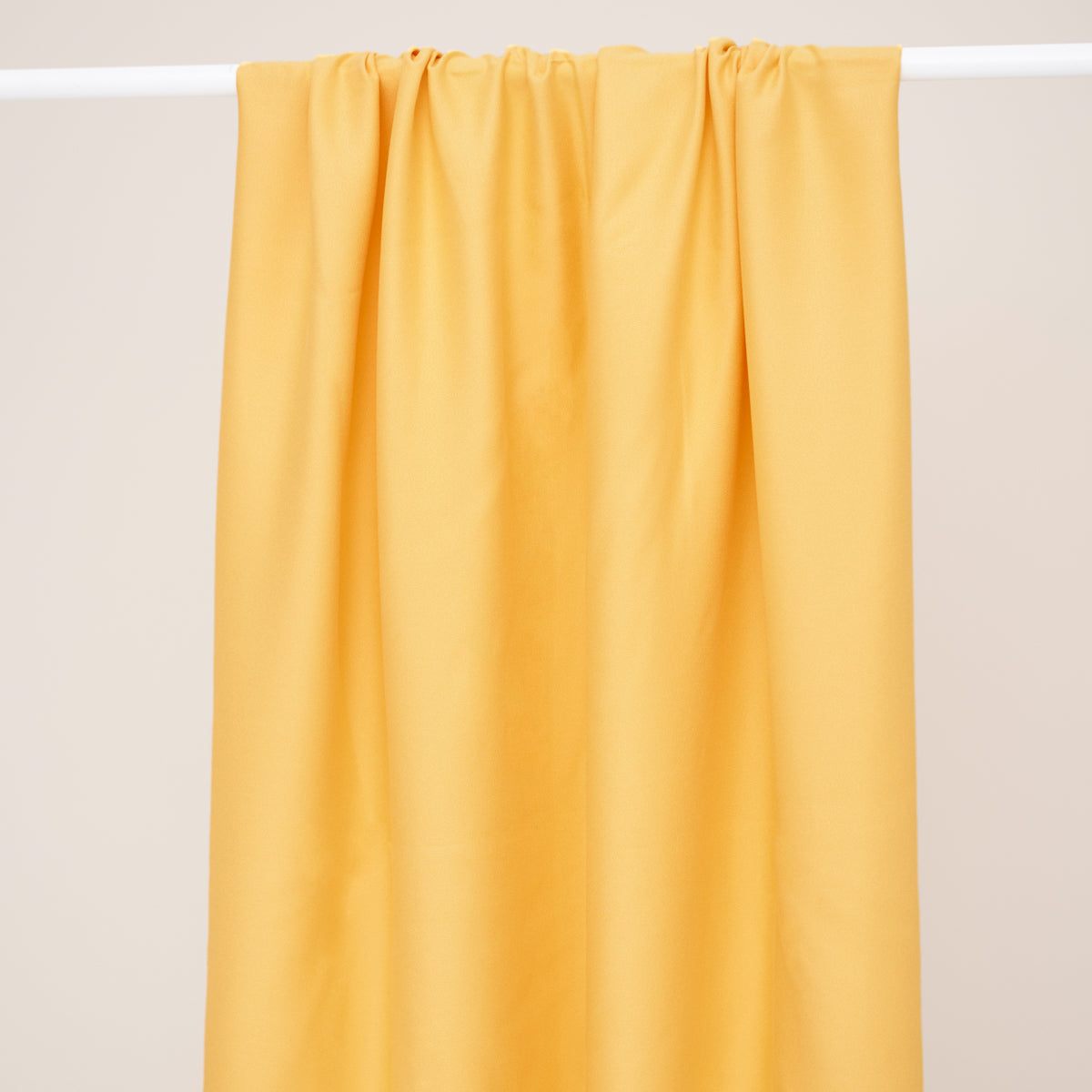 Mind The MAKER - Plain Blonde Yellow ECOVERO™ Viscose Leia Crepe Fabric