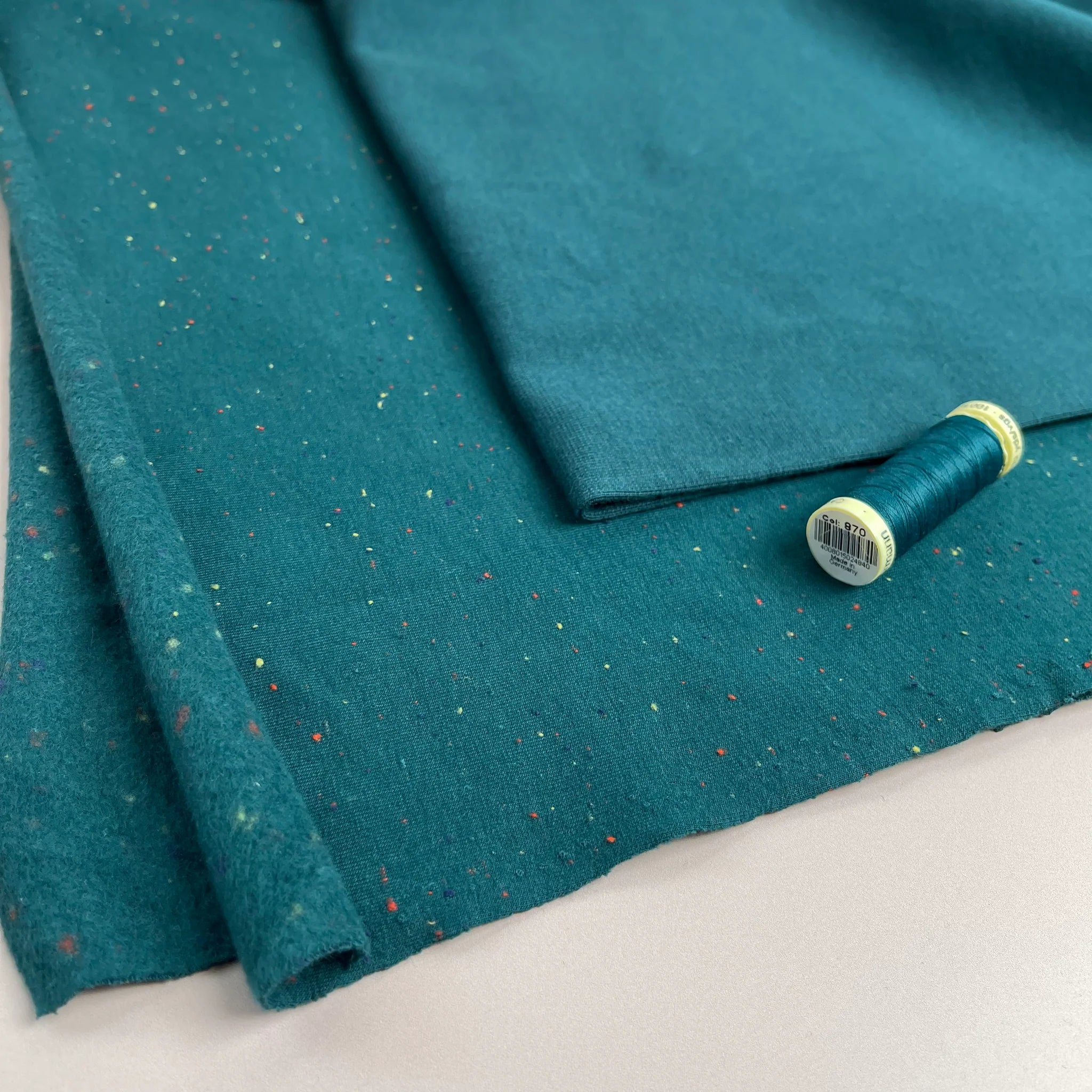 Make an Outfit Colour Bundle - Watercolour Tropics Viscose & Cosy Colours Sweat-shirting