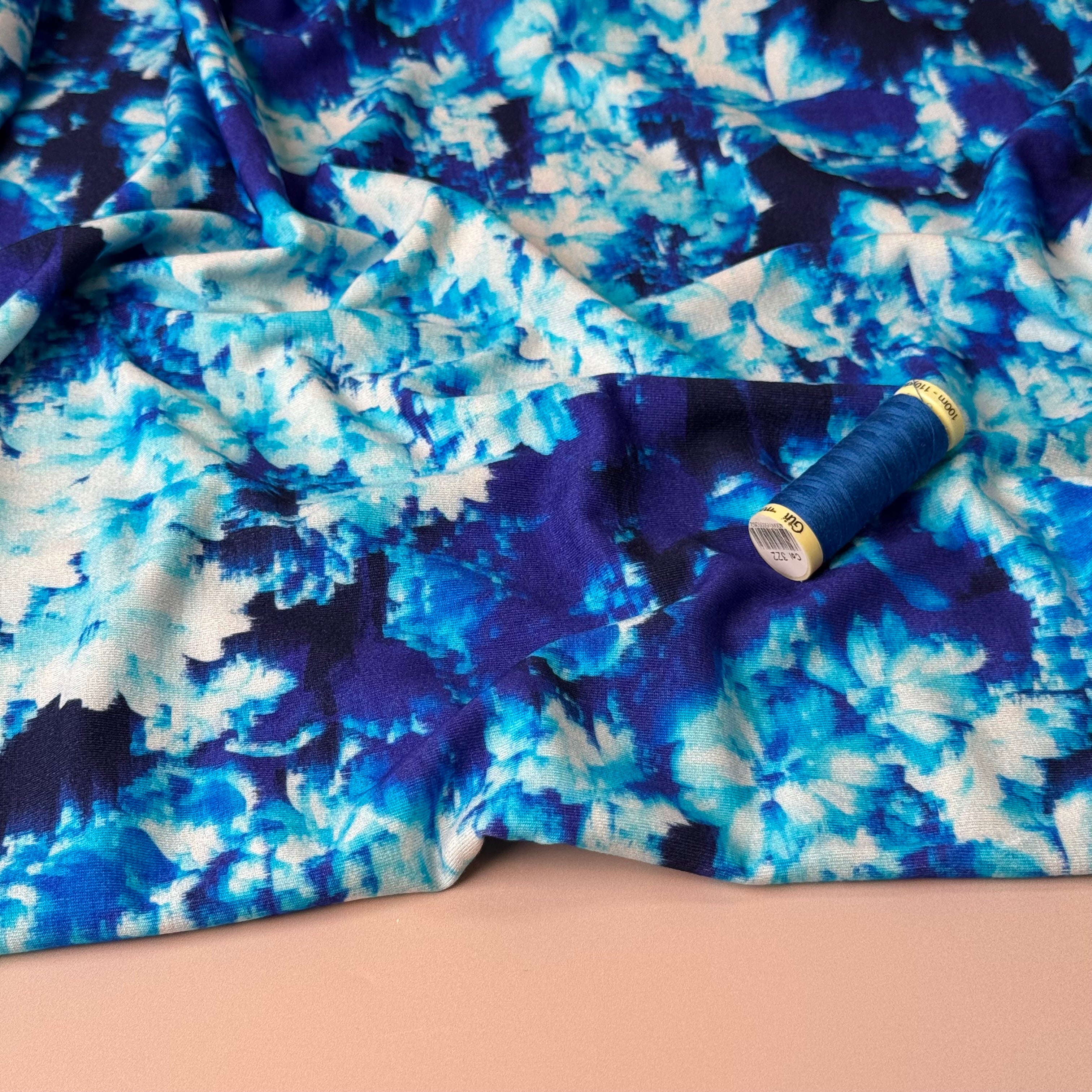 Danish Design - Royal Blue Haze ECOVERVO™ Viscose Jersey