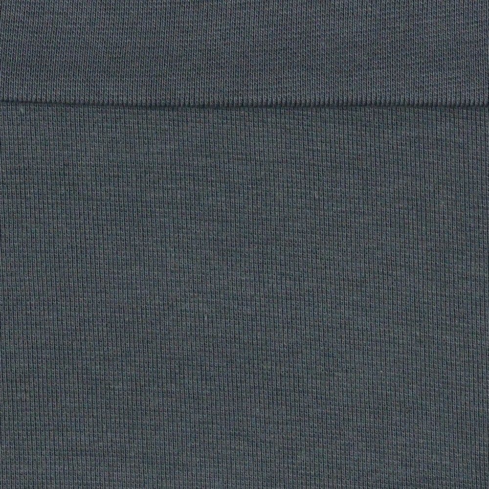 Anthracite Organic Tubular Cuff Ribbing