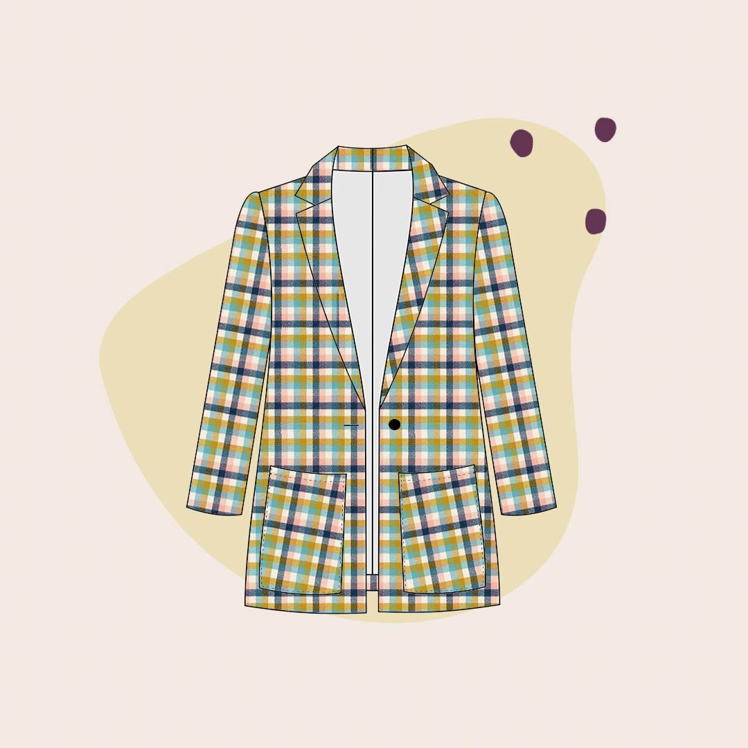 FRIDAY Pattern Co - Heather Blazer Sewing Pattern