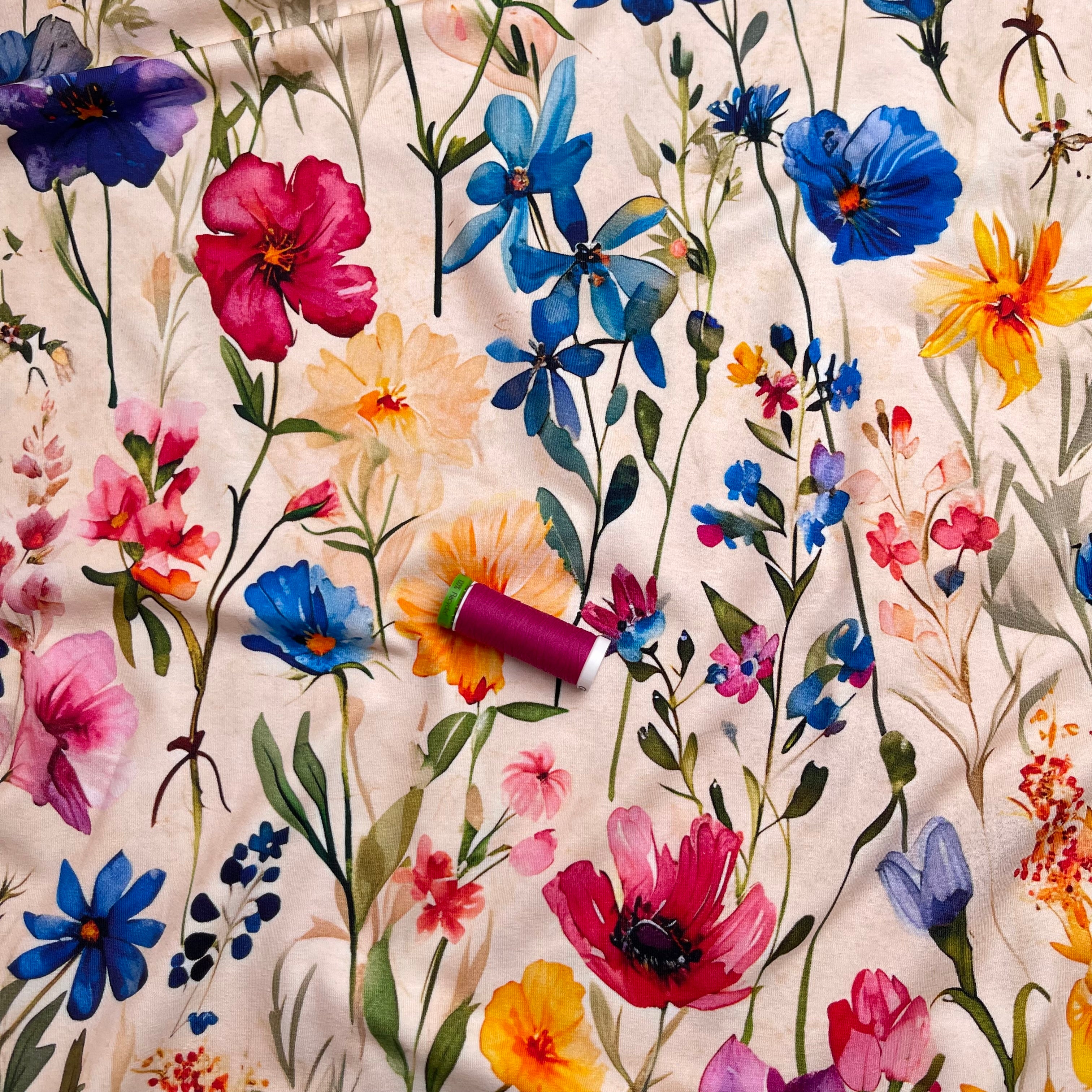 Danish Design - Spring Flowers Cotton Jersey