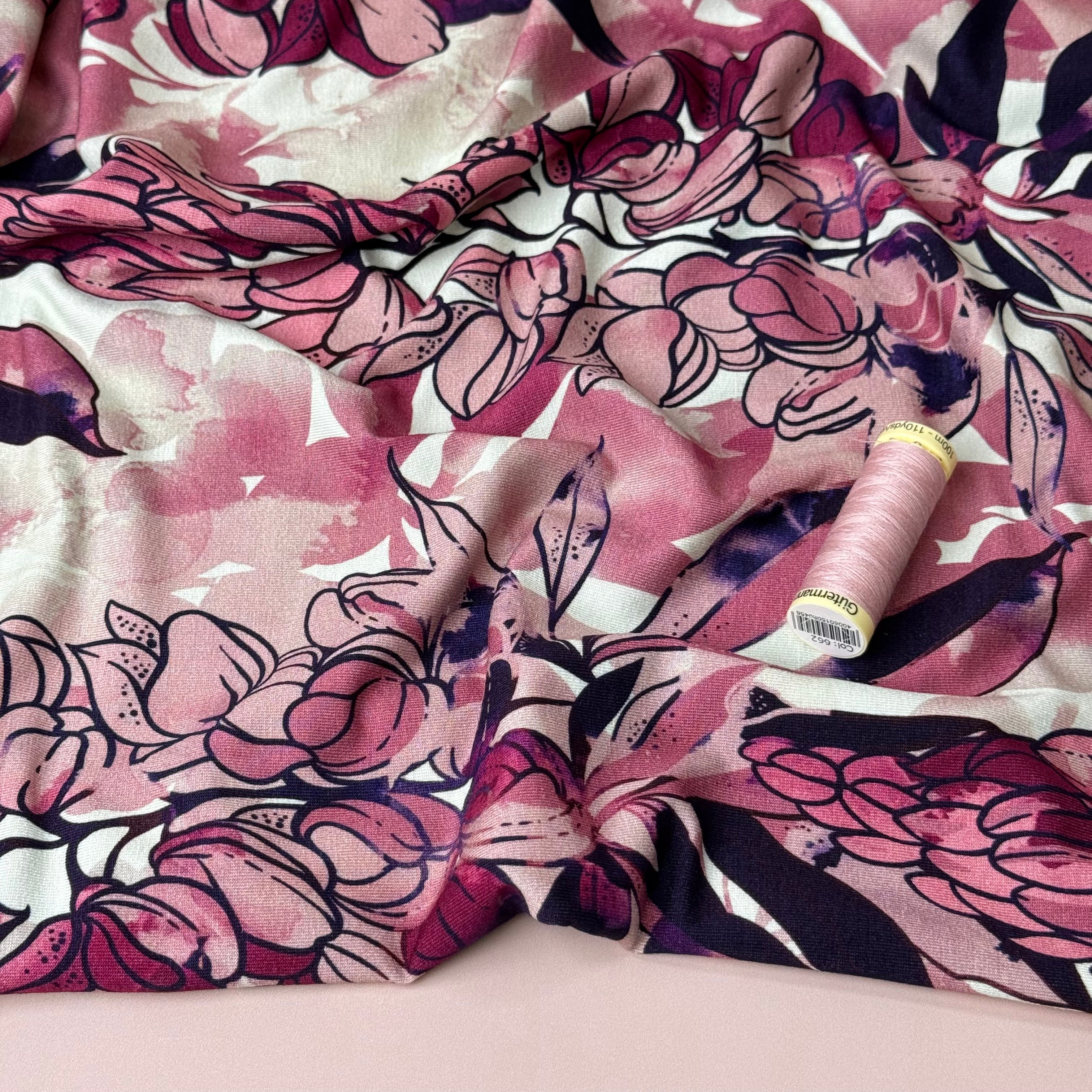 Danish Design - Lupine Rosewood ECOVERVO™ Viscose Jersey