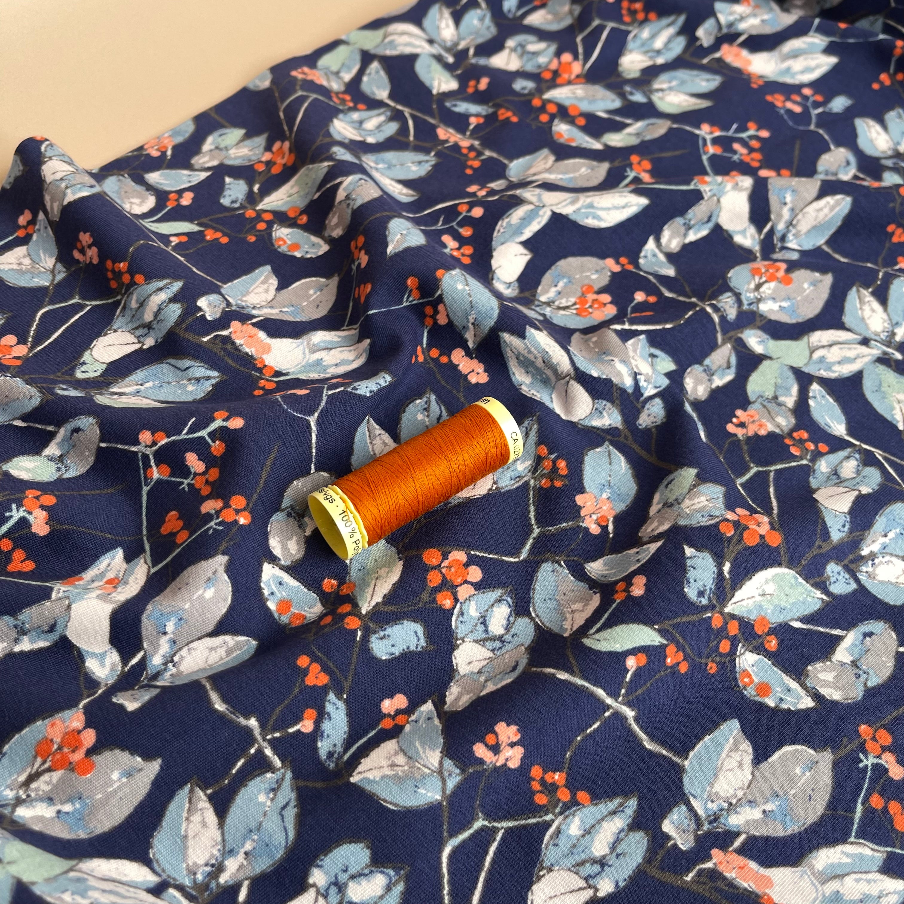 Art Gallery Fabrics - Serein Branchlet in Knit from Earthen
