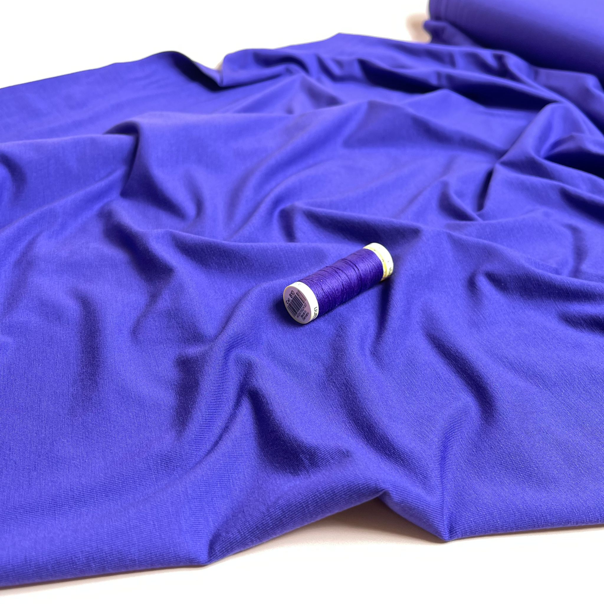Lush in Purple Jersey Fabric with TENCEL™ Lyocell Fibres