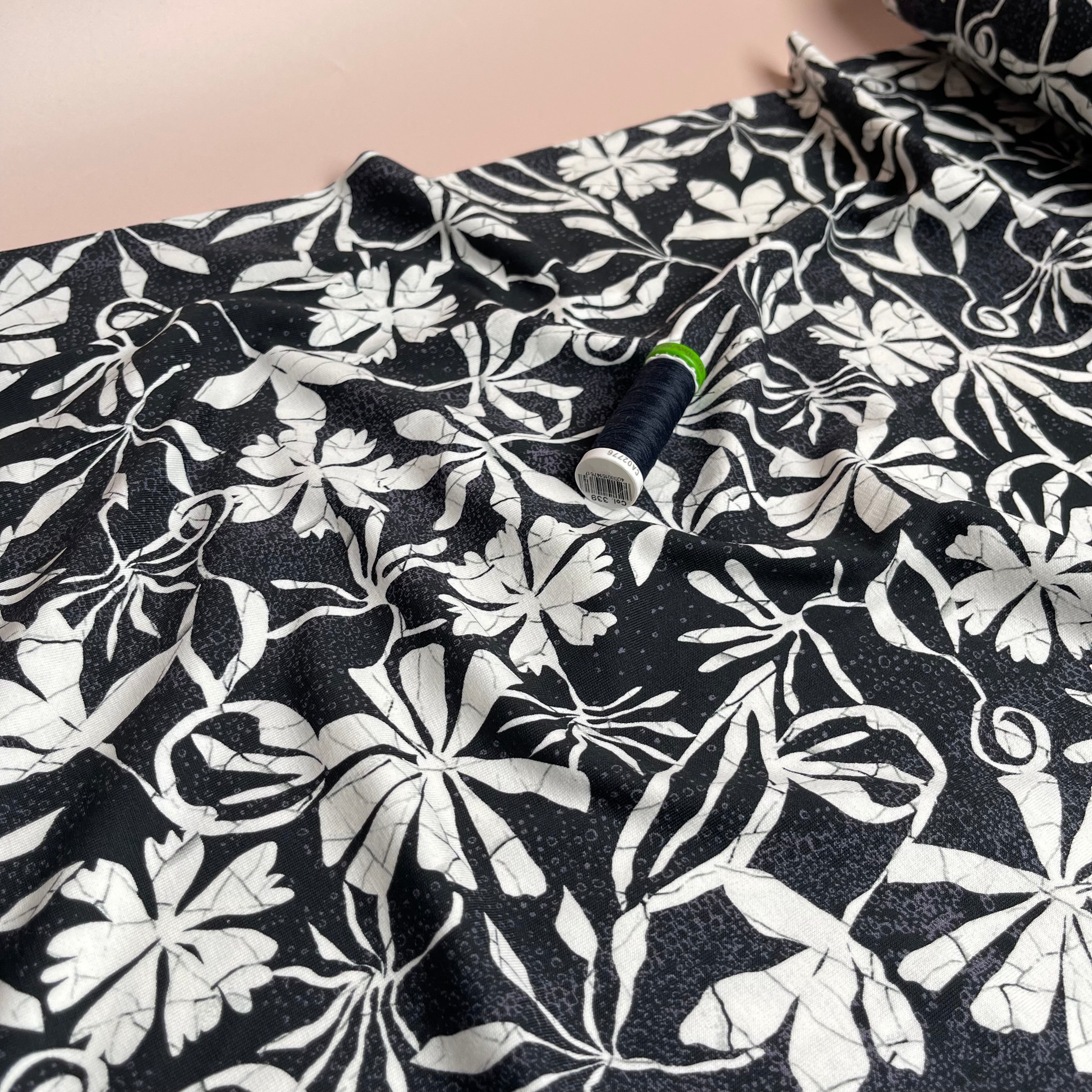 Danish Design - Abstract Foliage Cotton Jersey