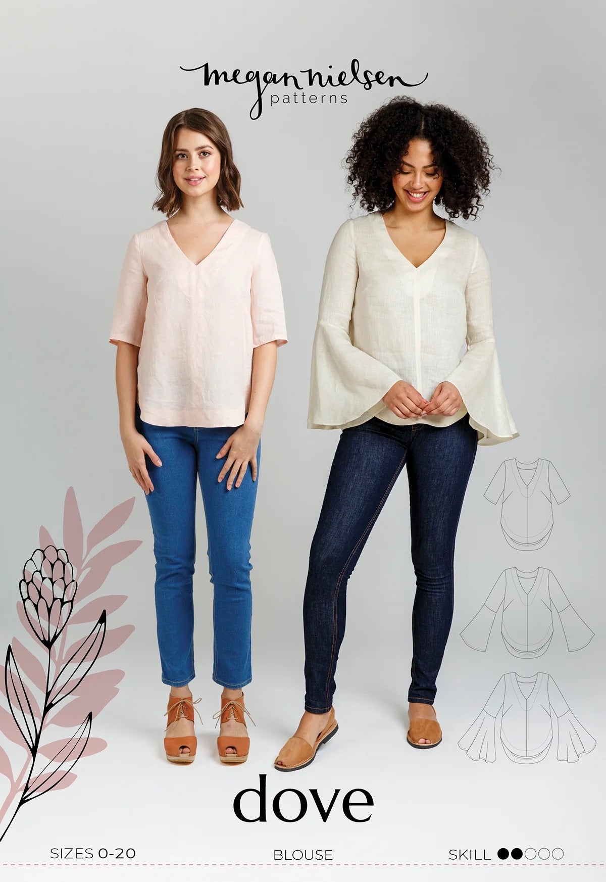 Megan Nielsen - Dove Blouse Sewing Pattern