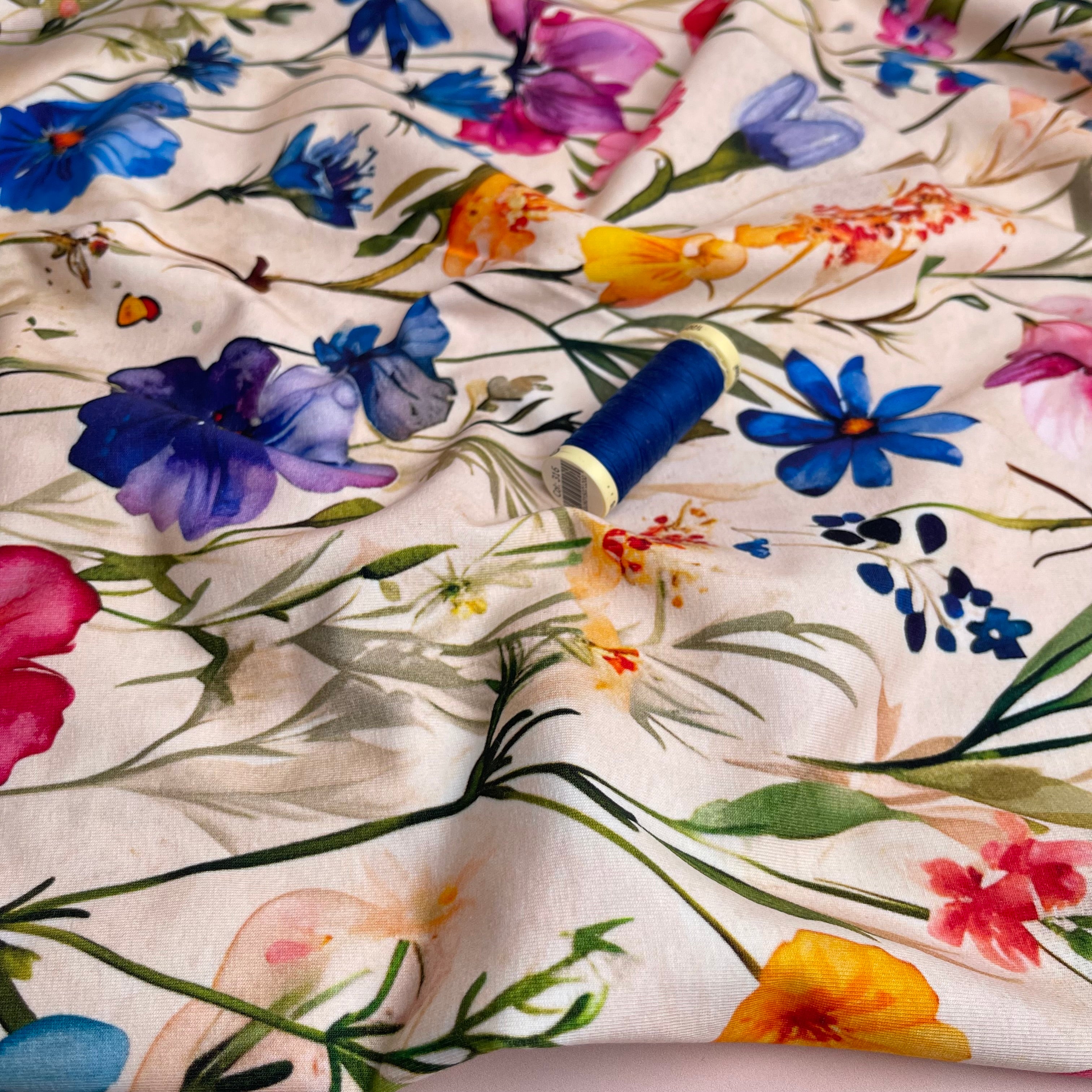 Danish Design - Spring Flowers Cotton Jersey