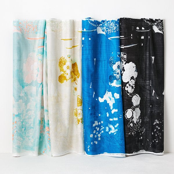 Nani IRO - Komorebi Blue Organic Double Gauze Fabric