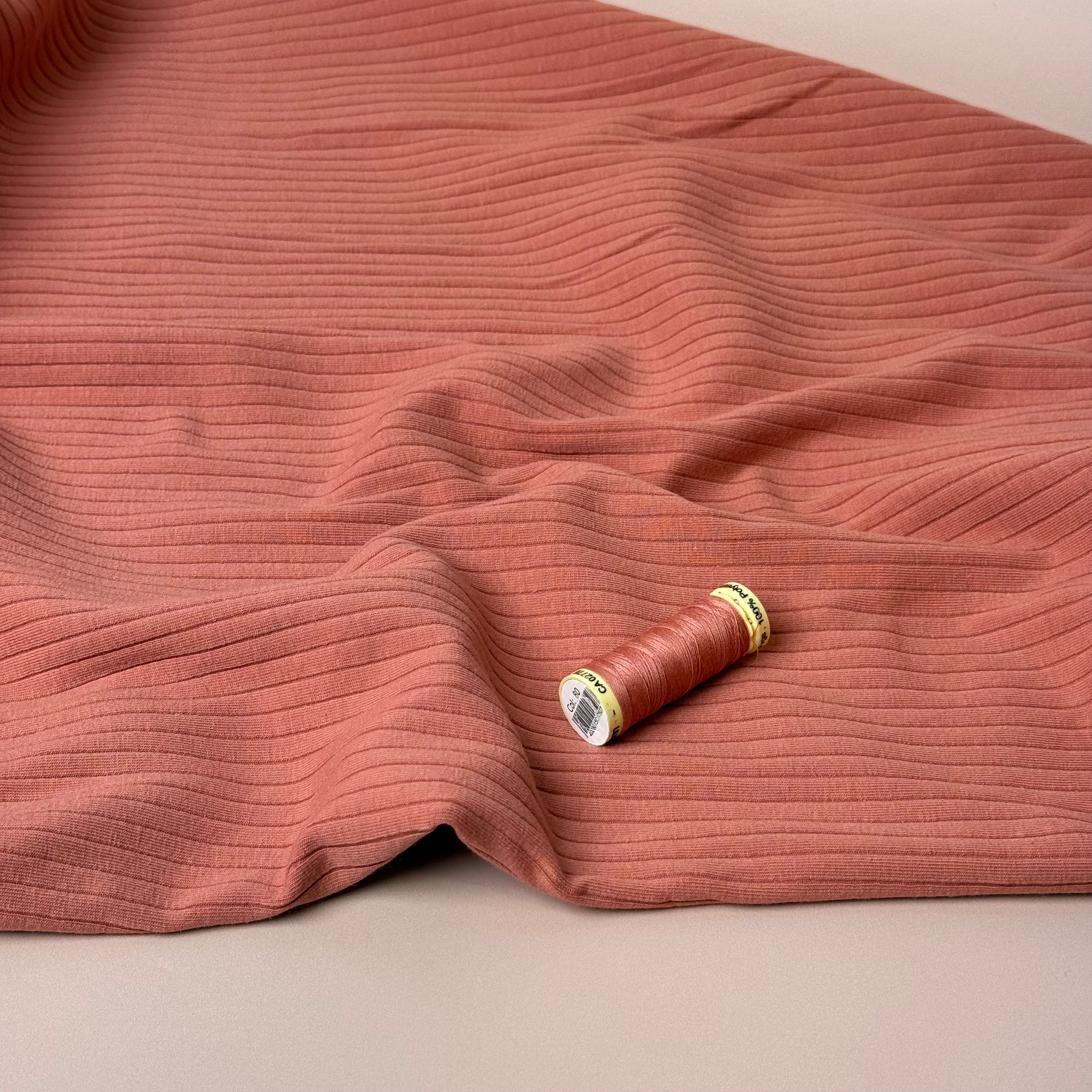 Canyon Clay Cotton Ribbed Jersey