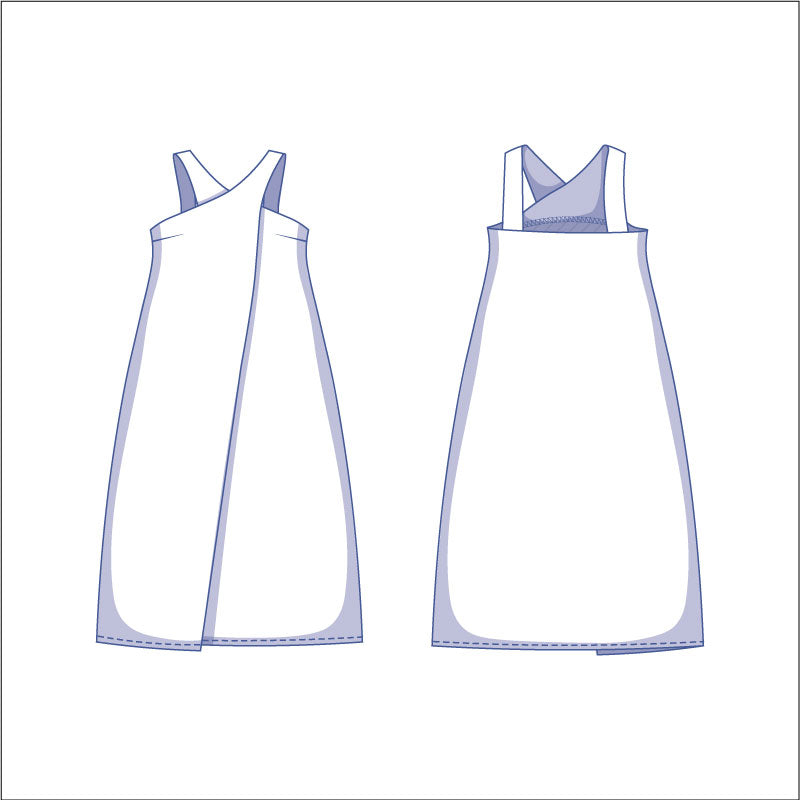 Fibre Mood - ALBERTHE Dress Sewing Pattern