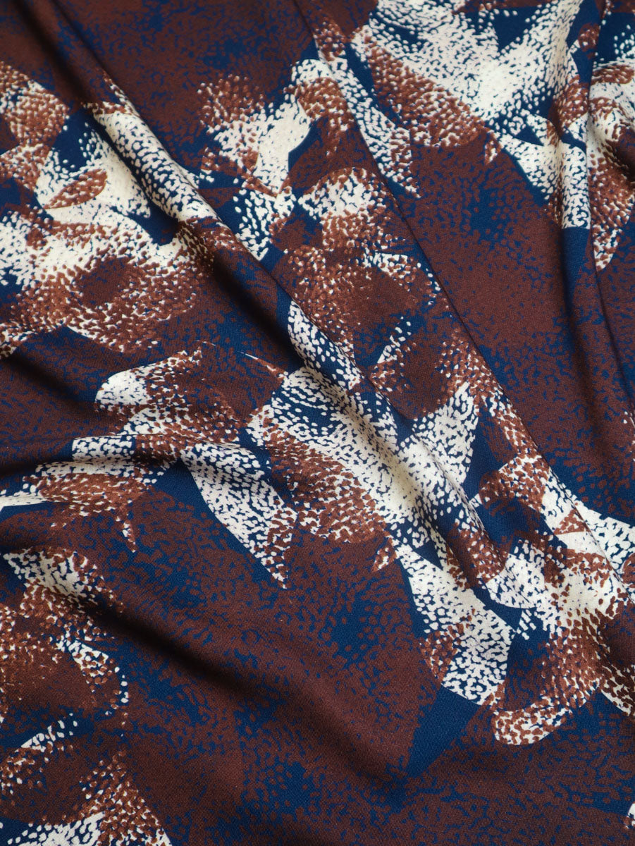 PRE-ORDER - MID SEPTEMBER DELIVERY Mind The MAKER - Bree Rust Viscose Twill with LENZING™ ECOVERO™ fibres