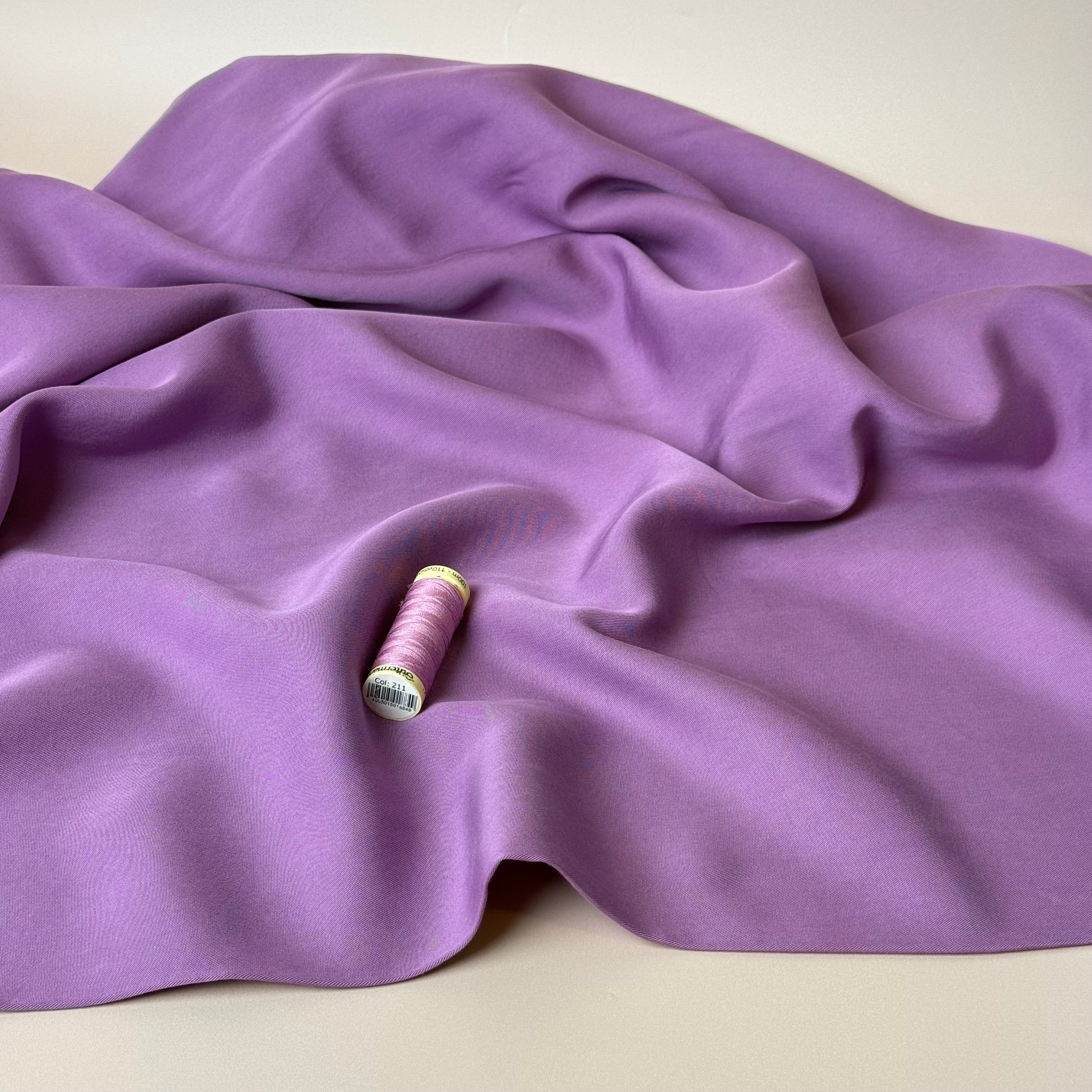 Lush in Lilac TENCEL™ Lyocell Sandwashed Twill