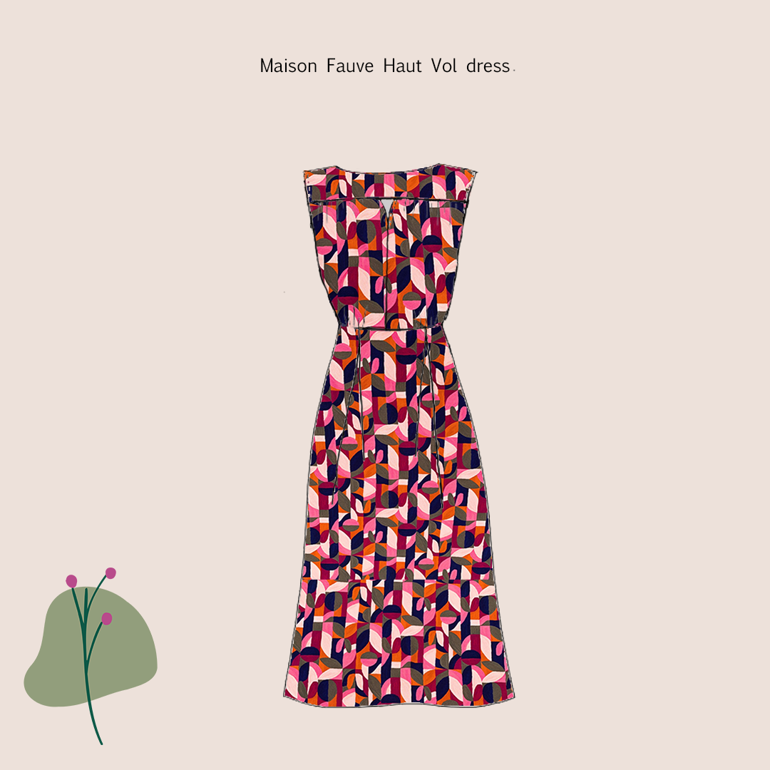 My Dress Made - Pop Art Viscose Crepe Fabric