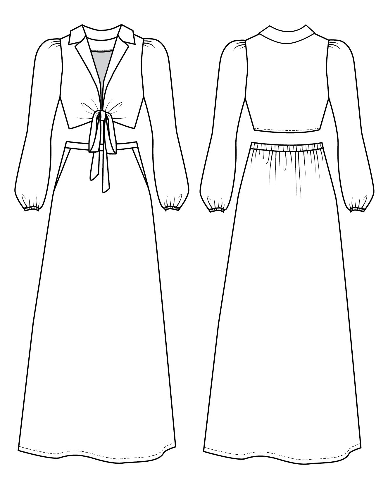 FRIDAY Pattern Co - Saturday Skirt Set Sewing Pattern
