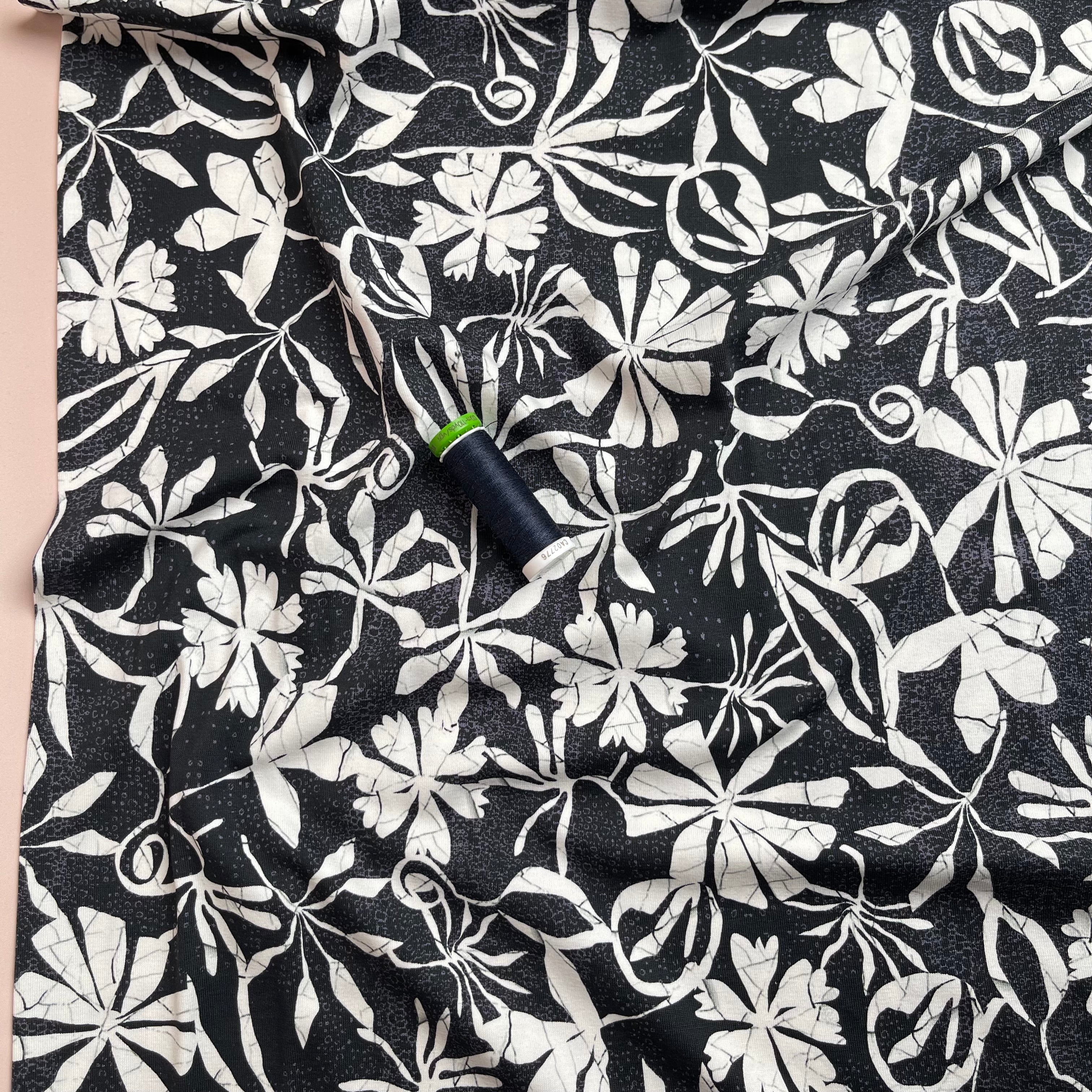 Danish Design - Abstract Foliage Cotton Jersey