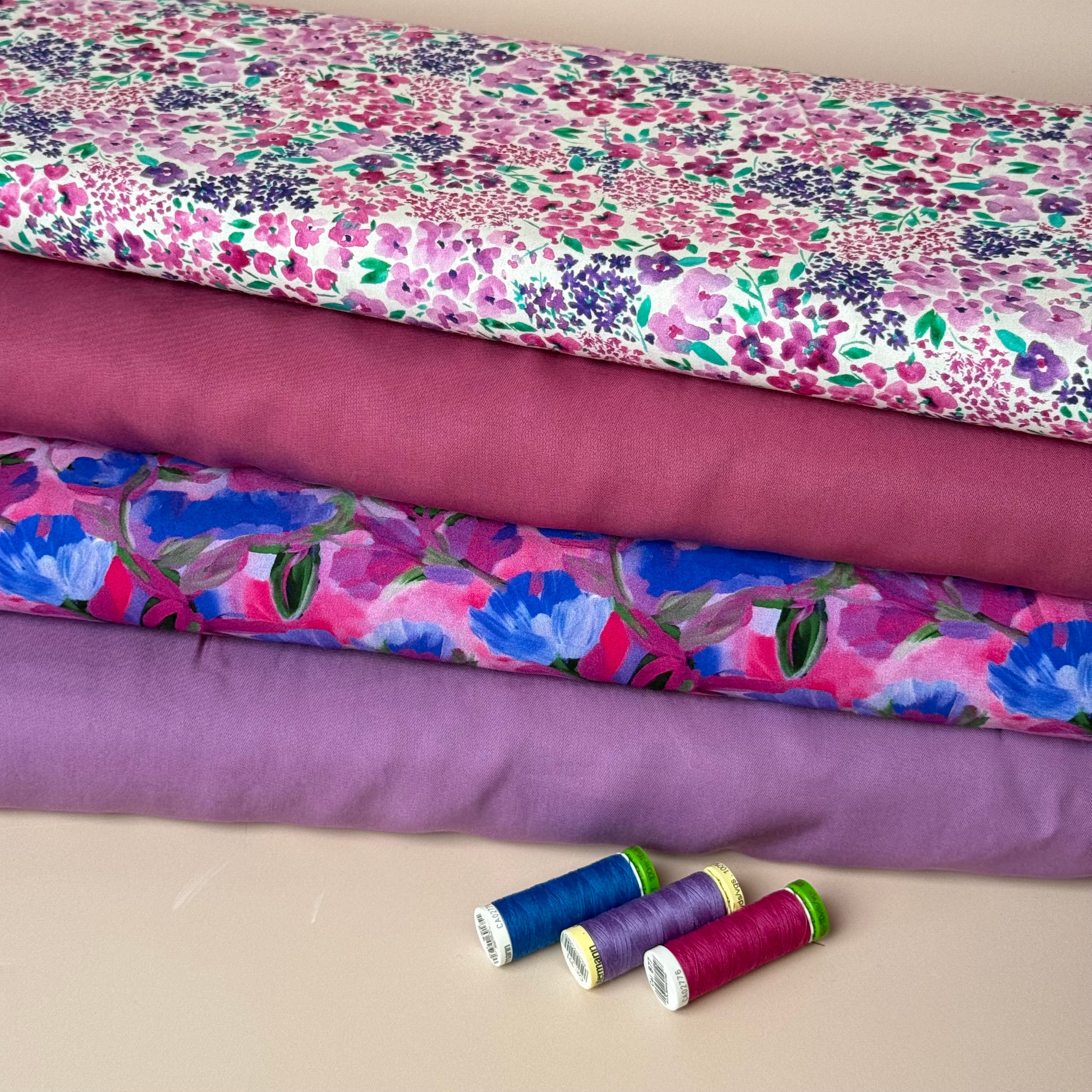 Lush in Lilac TENCEL™ Lyocell Sandwashed Twill