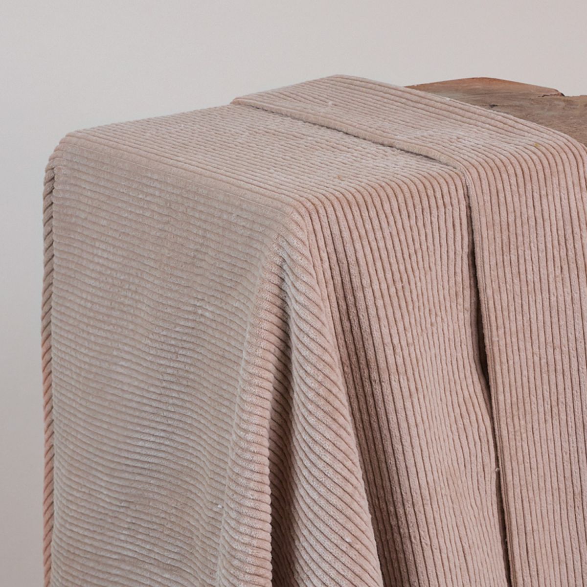 REMNANT 1.96 Metres - Atelier Brunette - Bubble Sandy Sand Cotton Corduroy