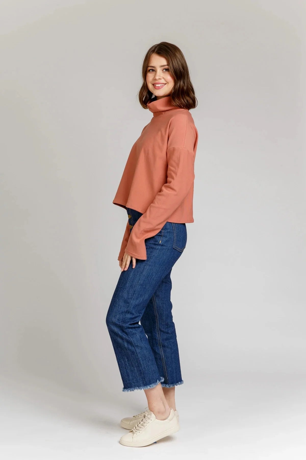 Sewing Kit - Jarrah Sweater in Summer Flowers See You At Six French Terry