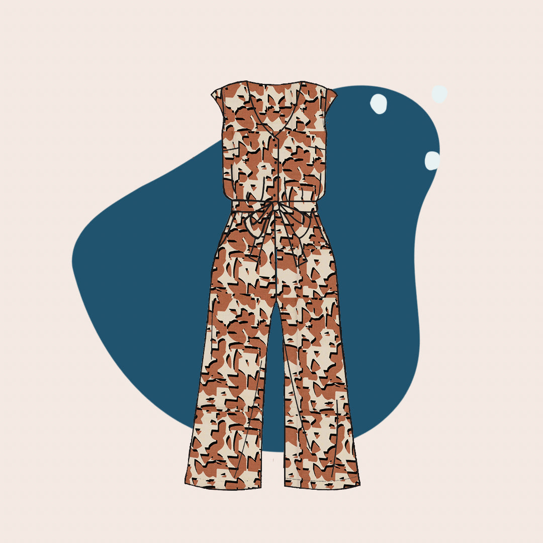 Shapes Sienna Linen Viscose Blend Fabric