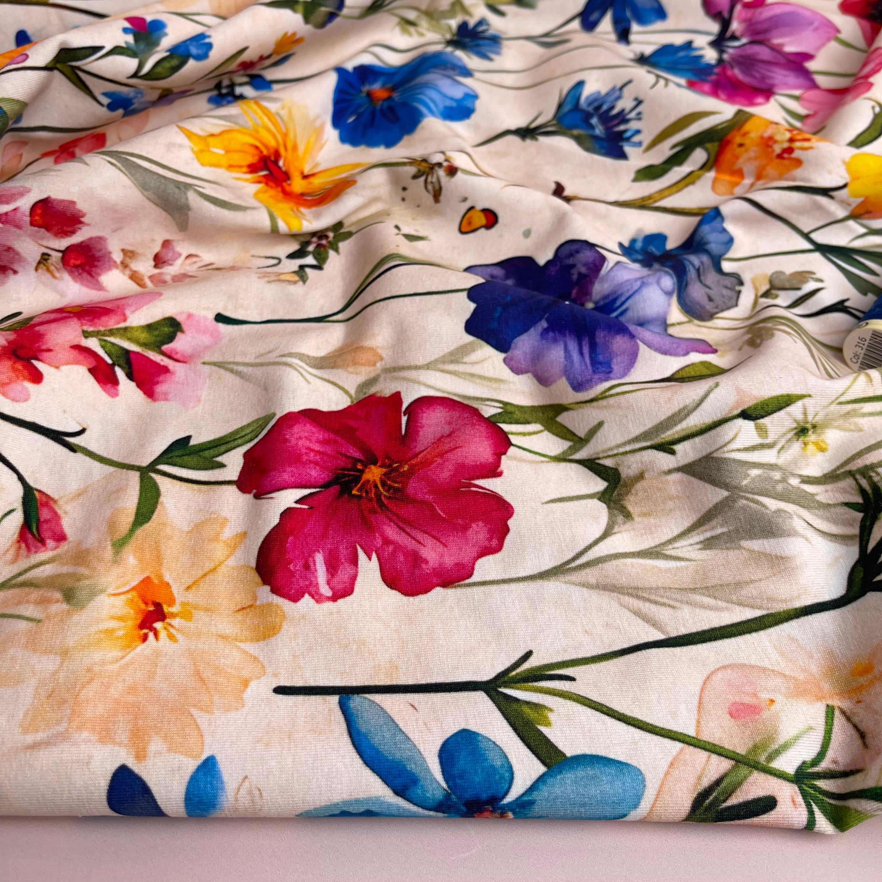 Danish Design - Spring Flowers Cotton Jersey