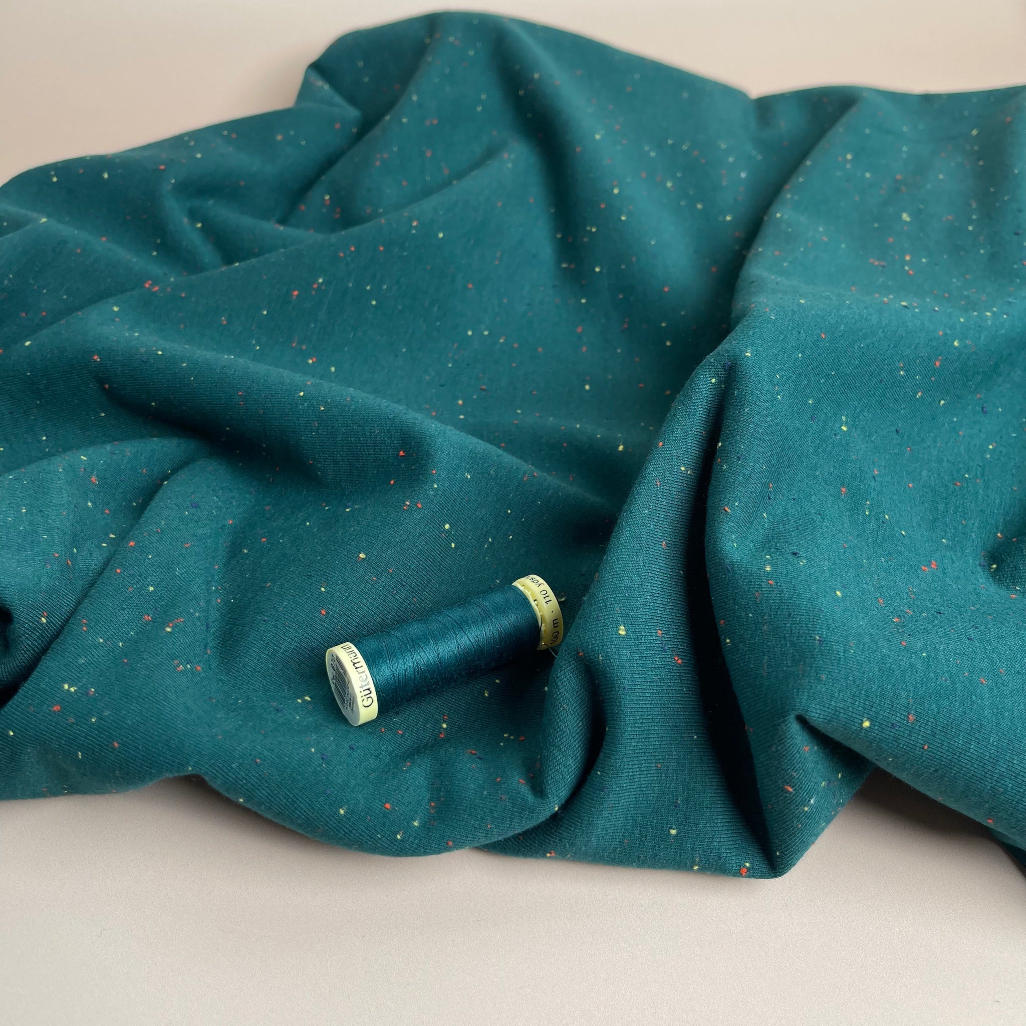 Make an Outfit Colour Bundle - Watercolour Tropics Viscose & Cosy Colours Sweat-shirting