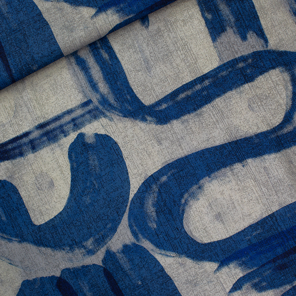 See You At Six - Drifting Course Linen Viscose Fabric