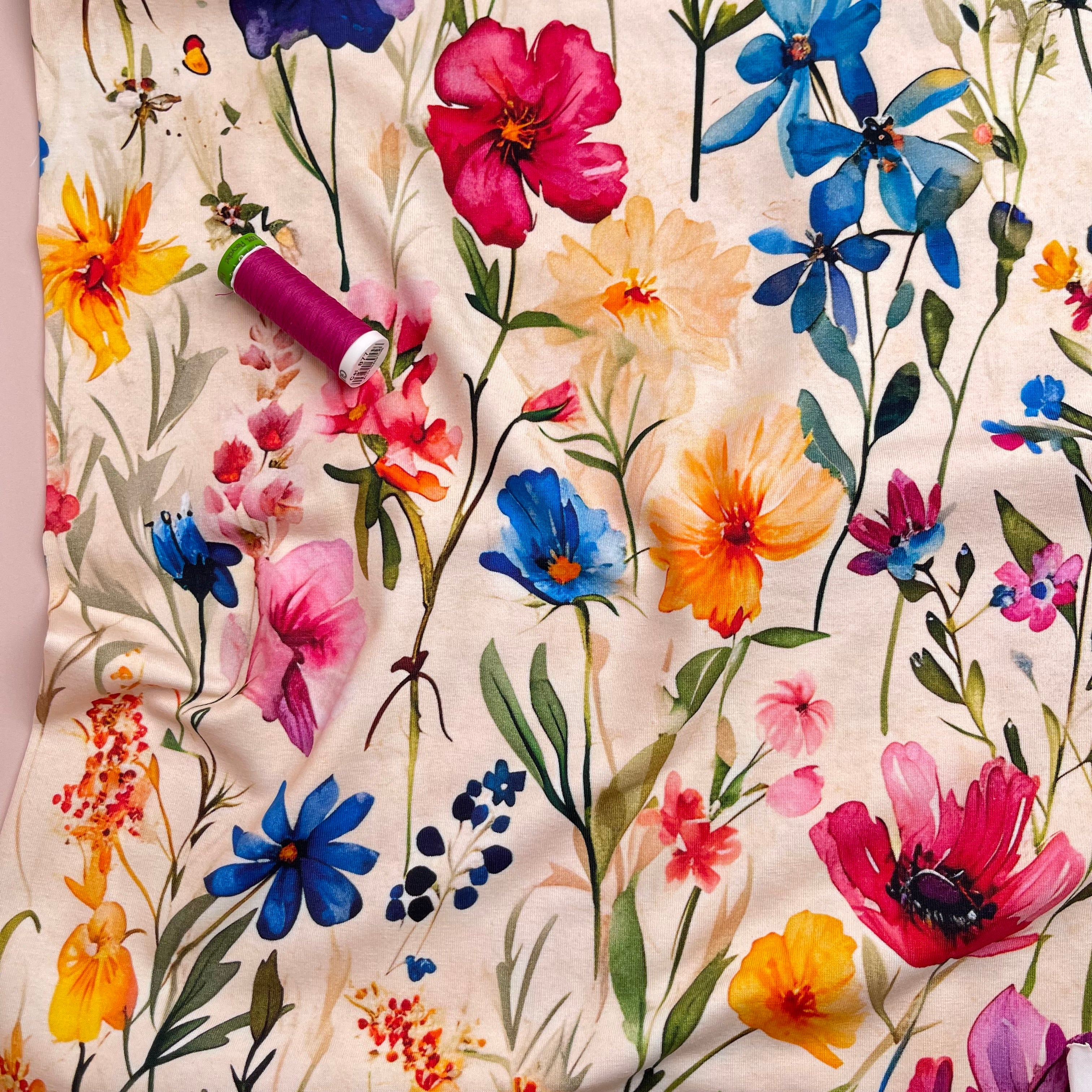 Danish Design - Spring Flowers Cotton Jersey