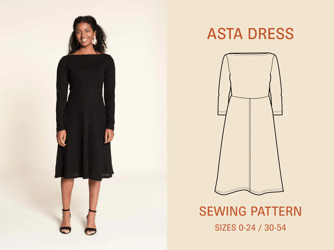 Wardrobe by Me - Asta Dress Sewing Pattern