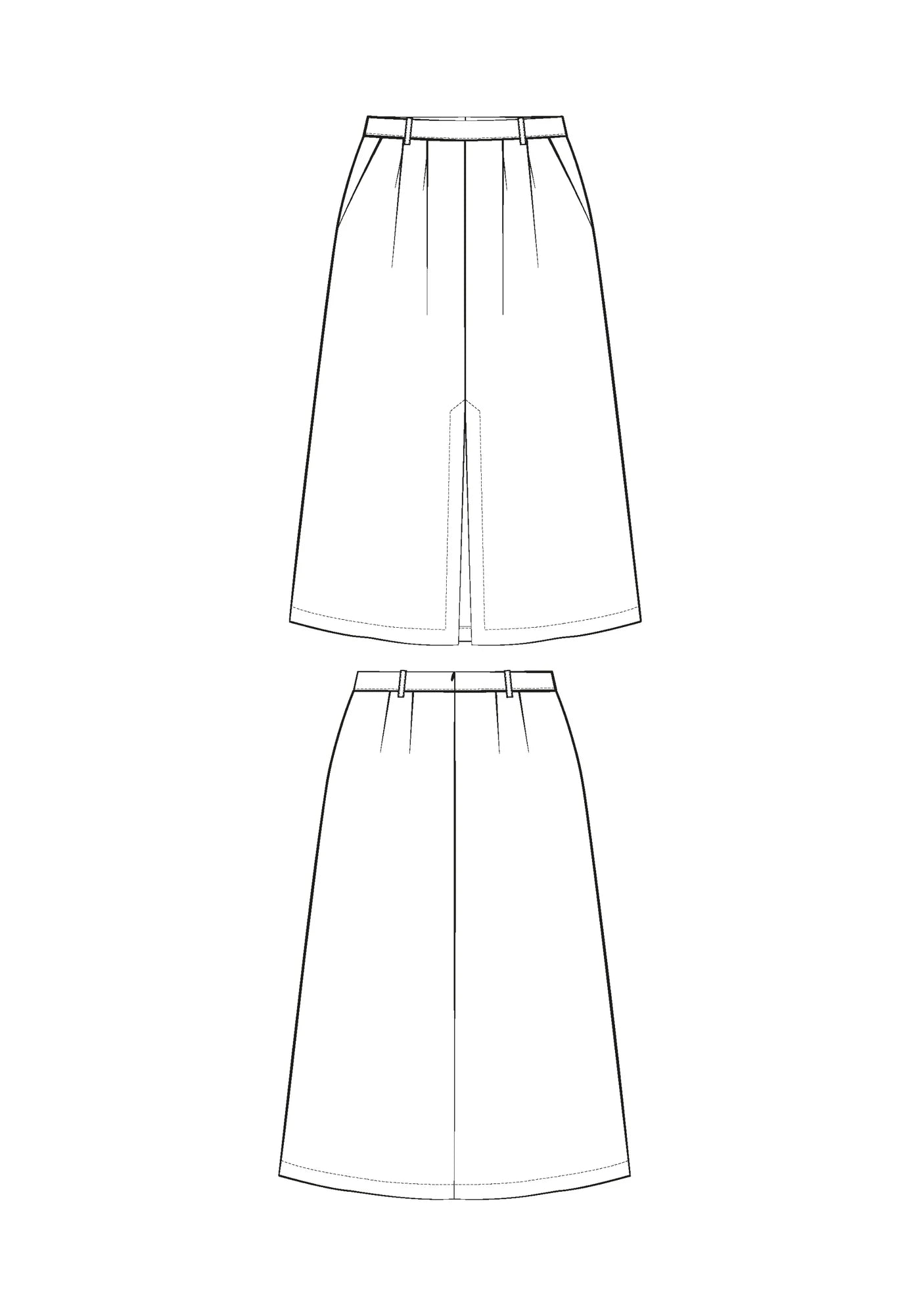 Maison Fauve - SILVANA Skirt Paper Sewing Pattern
