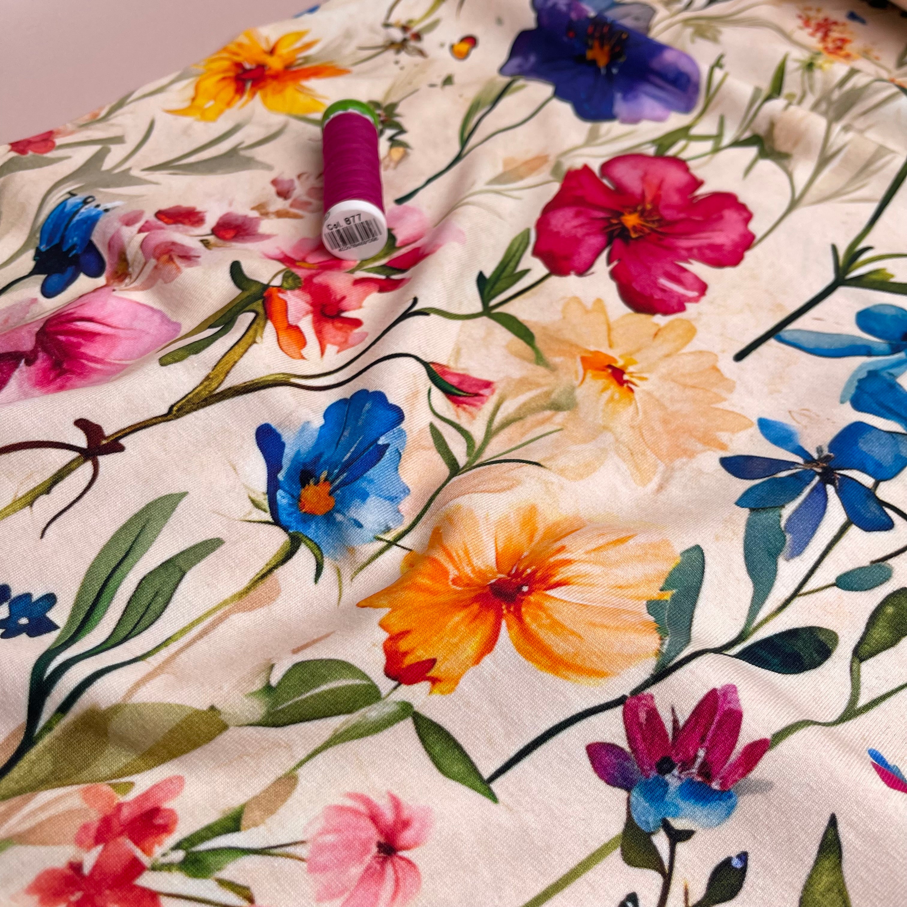 Danish Design - Spring Flowers Cotton Jersey