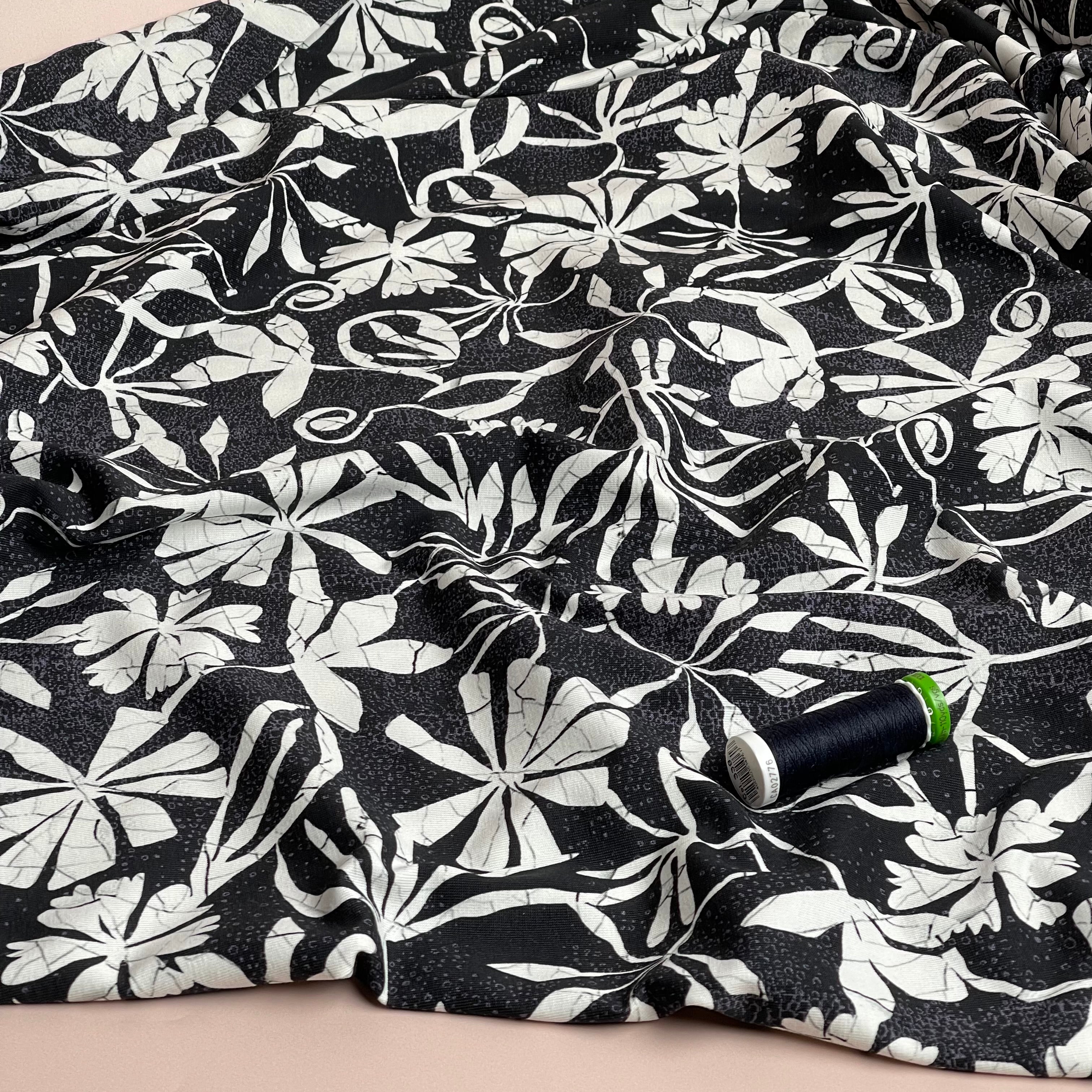 Danish Design - Abstract Foliage Cotton Jersey