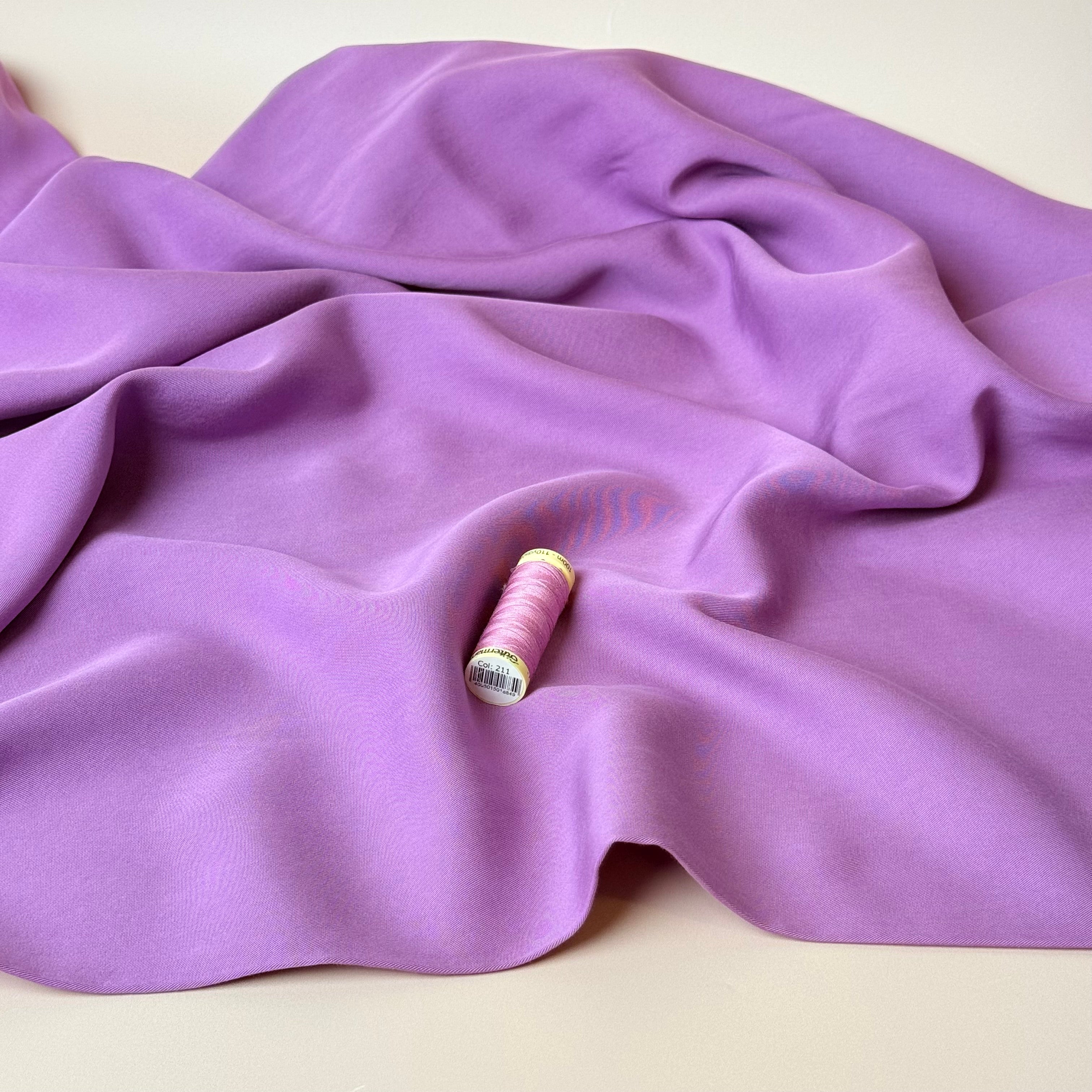 Lush in Lilac TENCEL™ Lyocell Sandwashed Twill
