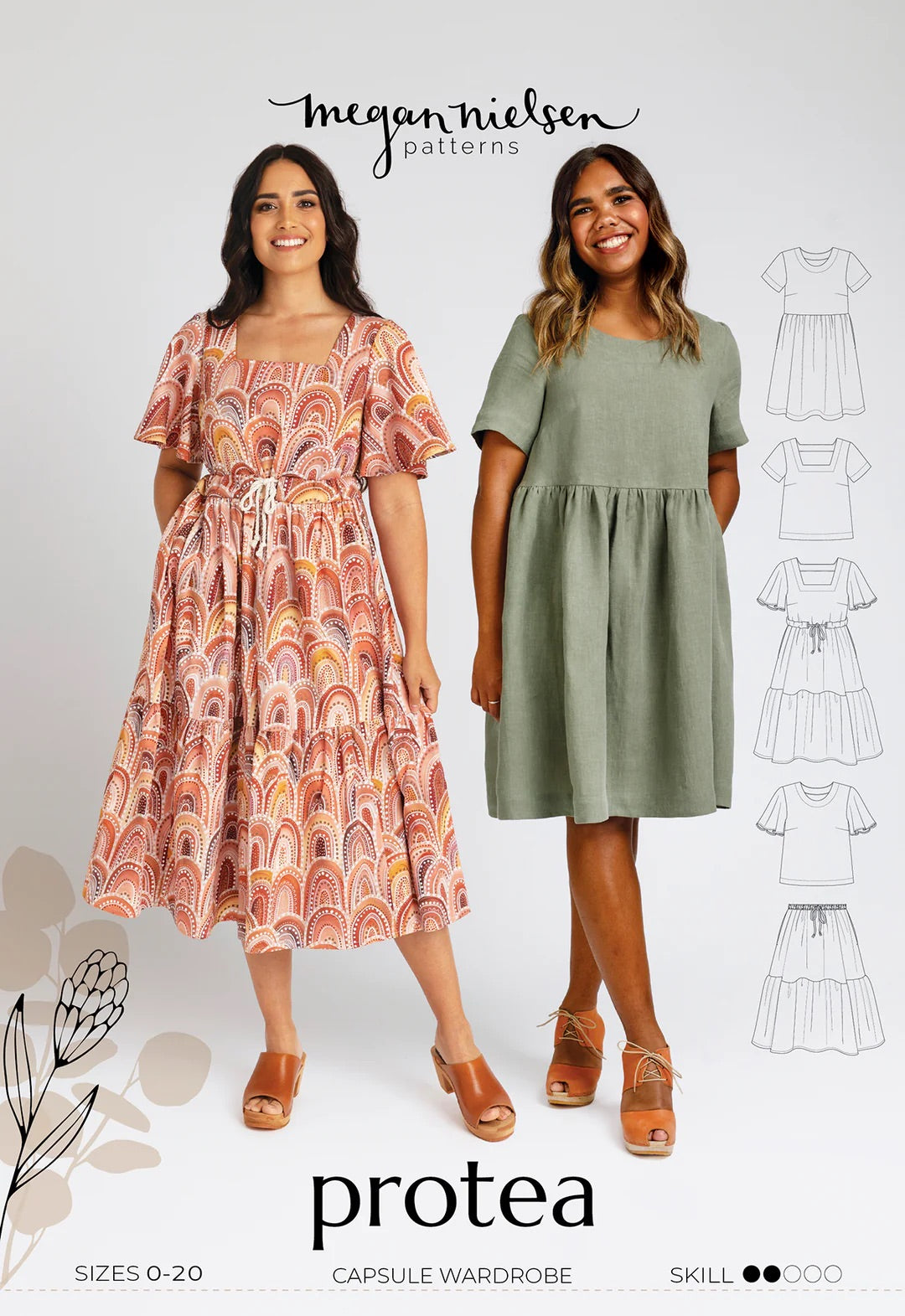 Megan Nielsen - Protea Capsule Wardrobe Sewing Pattern