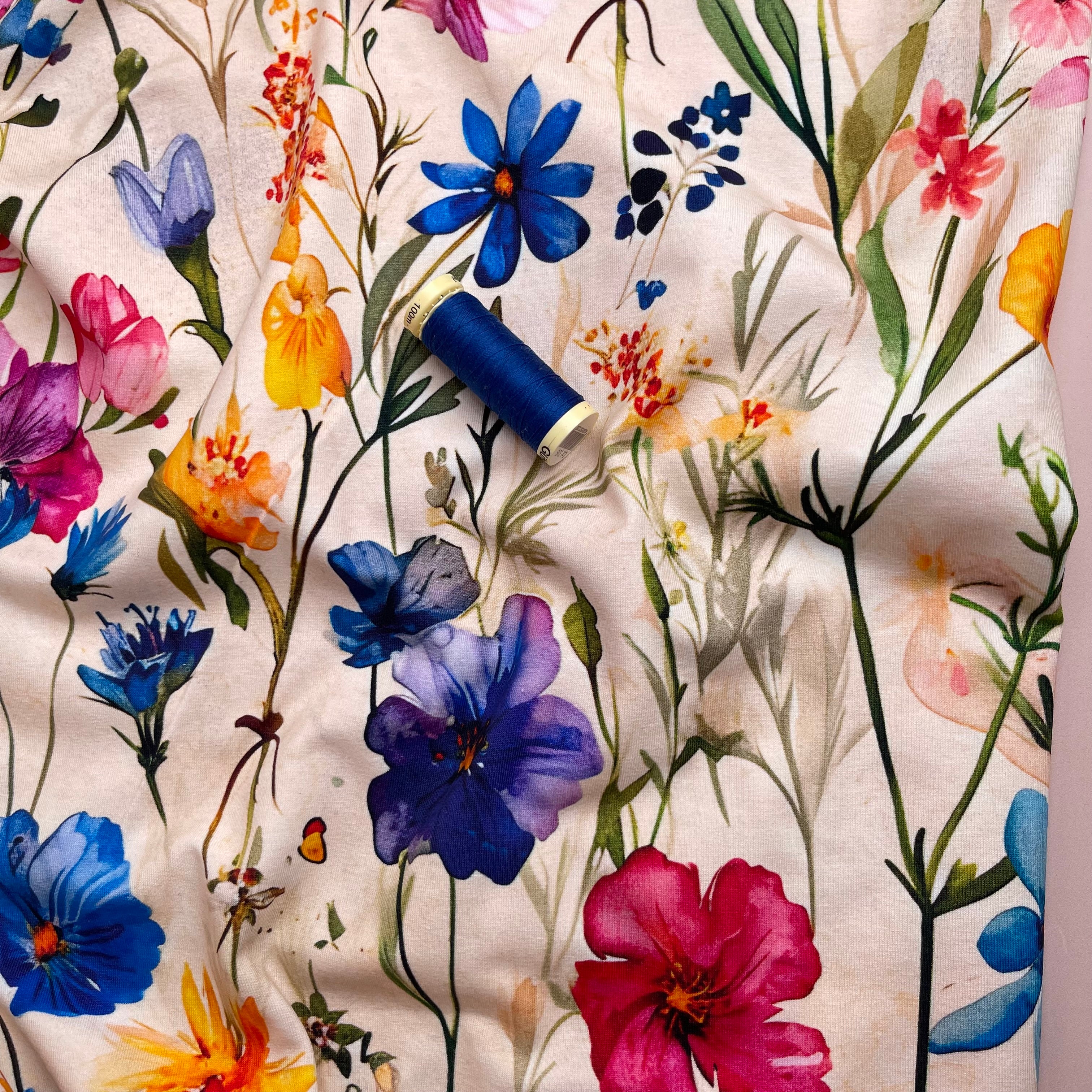 Danish Design - Spring Flowers Cotton Jersey