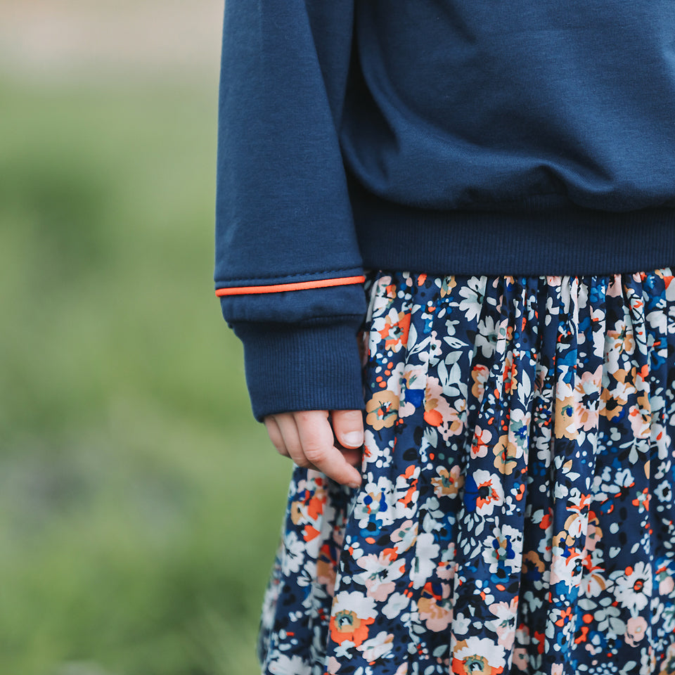 See You At Six - Flower Joy EcoVero Viscose Rayon Sateen