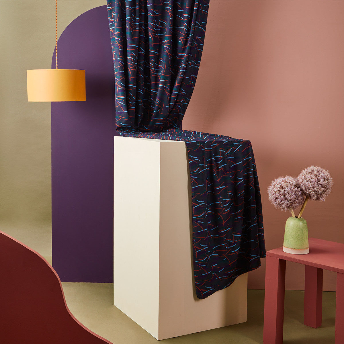 Atelier Brunette - Fuji Night EcoVero™️ Viscose Twill Fabric