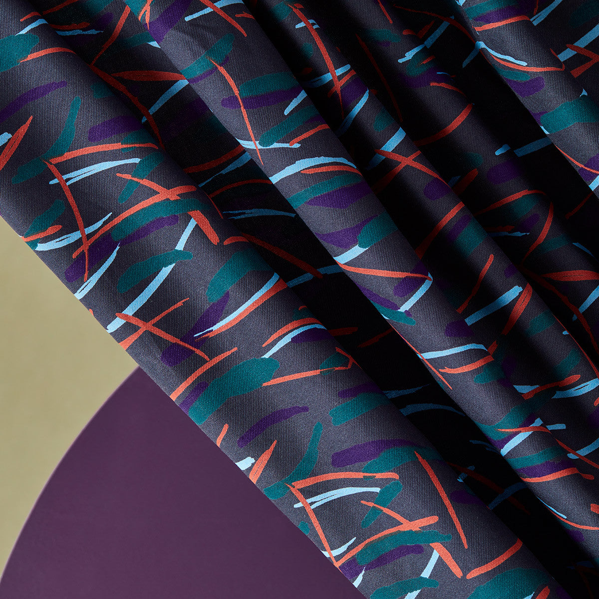 Atelier Brunette - Fuji Night EcoVero™️ Viscose Twill Fabric