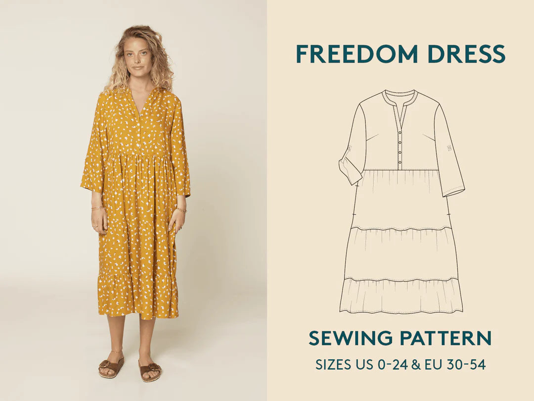 Wardrobe by Me - Freedom Dress Sewing Pattern