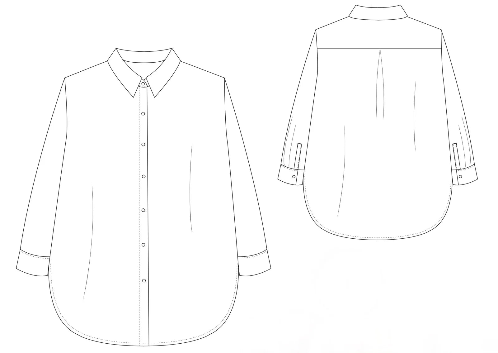 The Modern Sewing Co - Classic Shirt Pattern