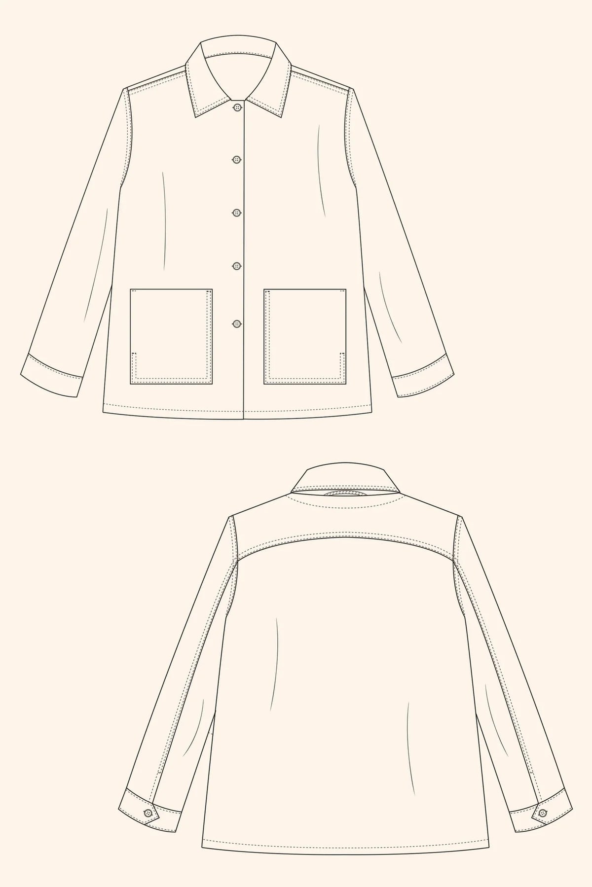 The Modern Sewing Co - Jaime Jacket Pattern