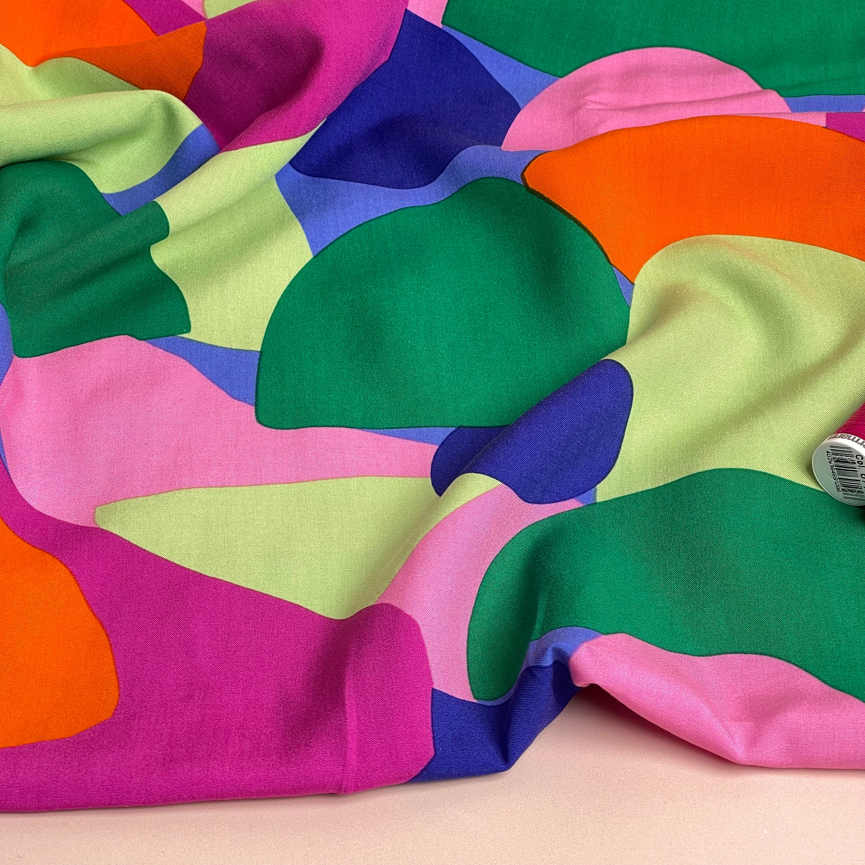 Make an Outfit Colour Bundle - Rockpool EcoVero Viscose with Emerald Breeze Washed Linen