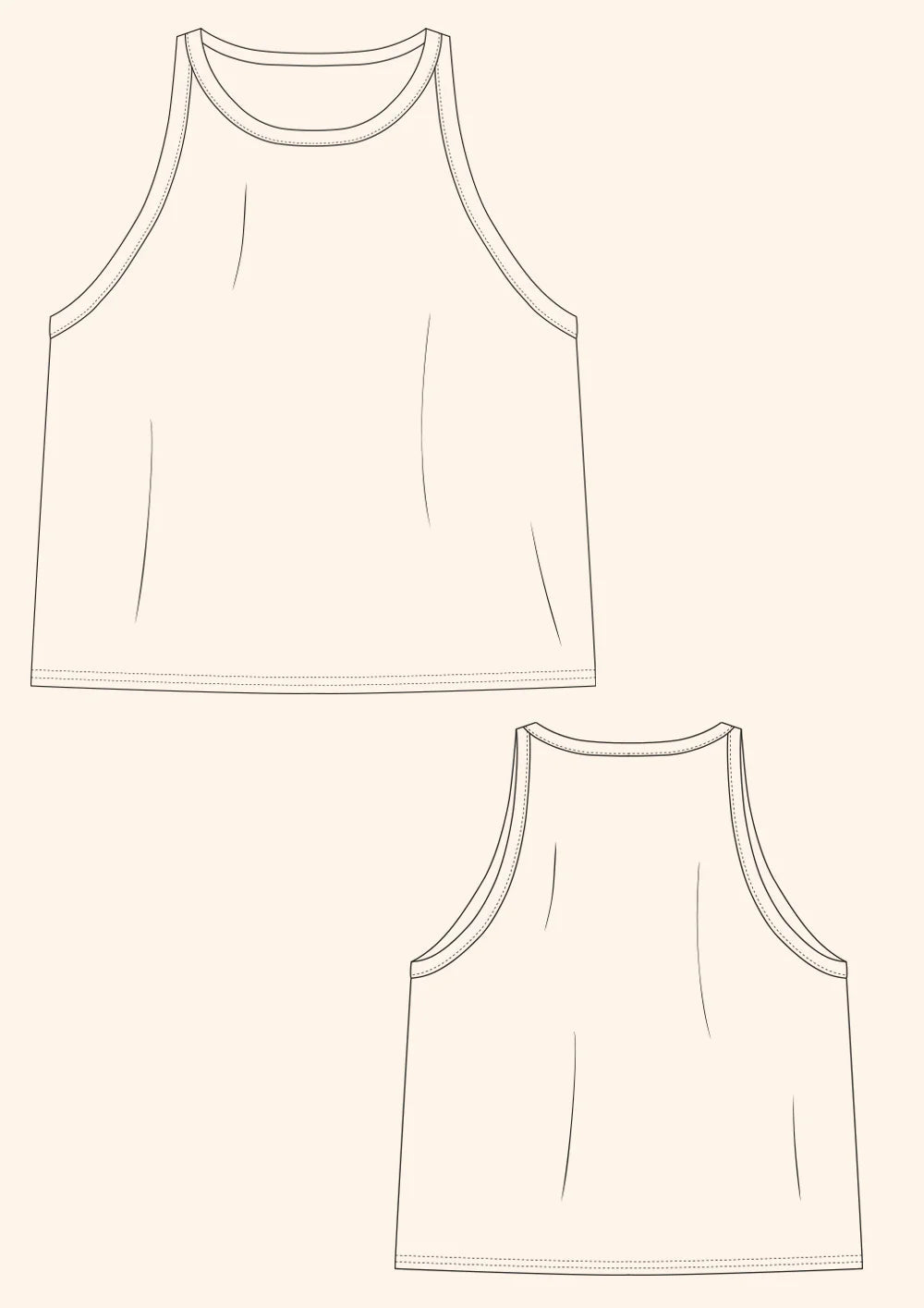 The Modern Sewing Co - Racer Vest Pattern